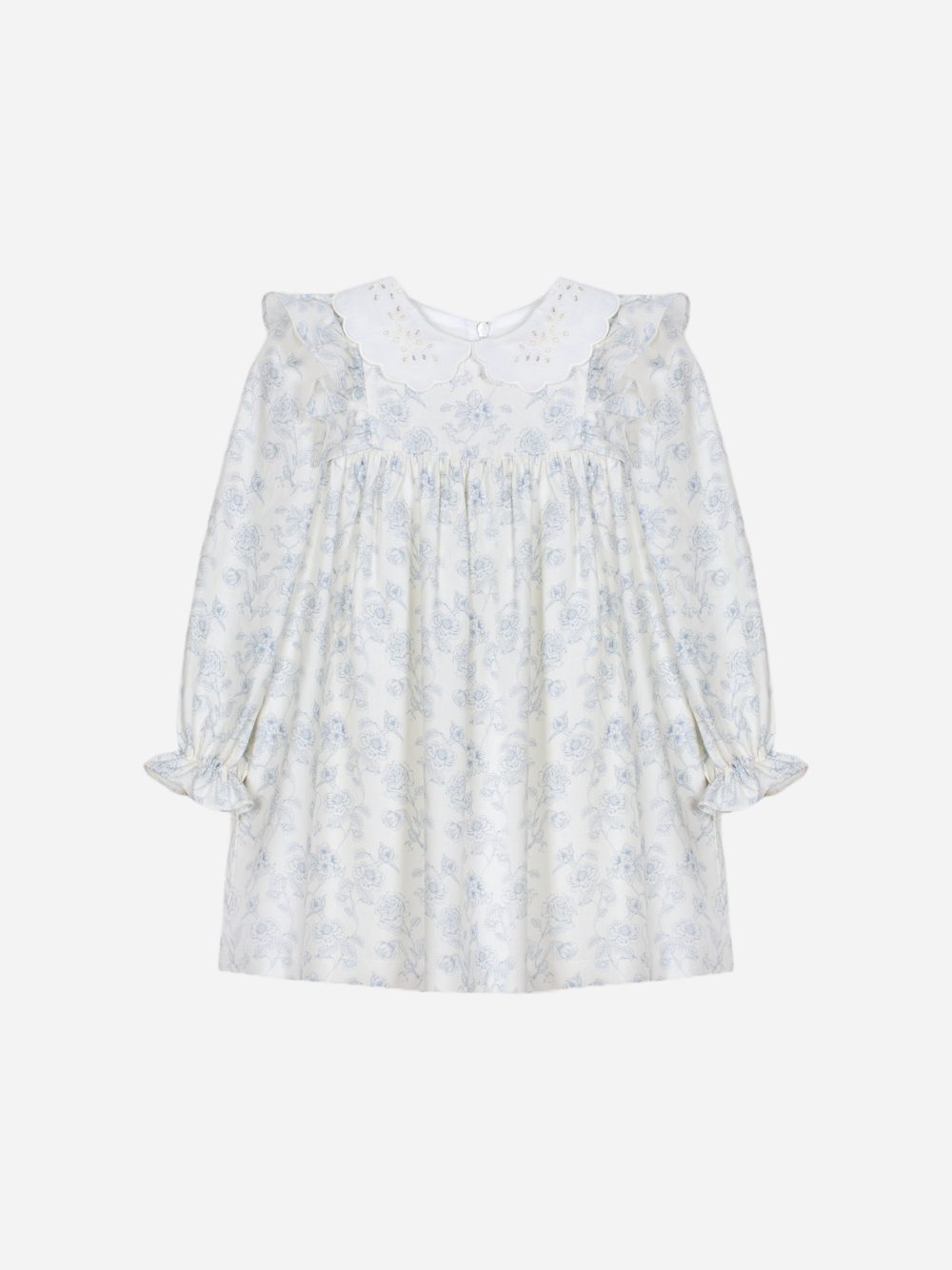 Blue Floral Dress
