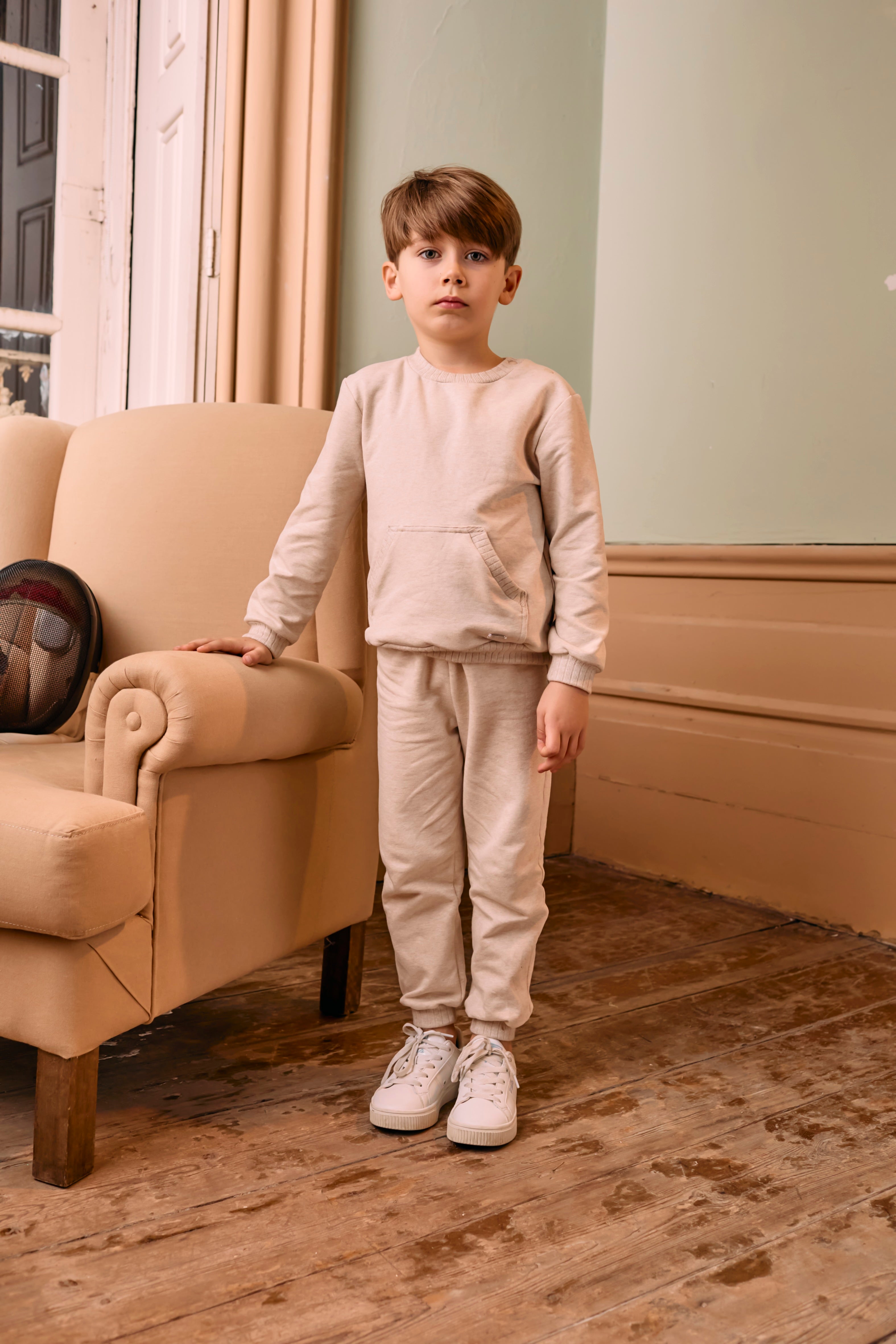 Jogger Beige Melange