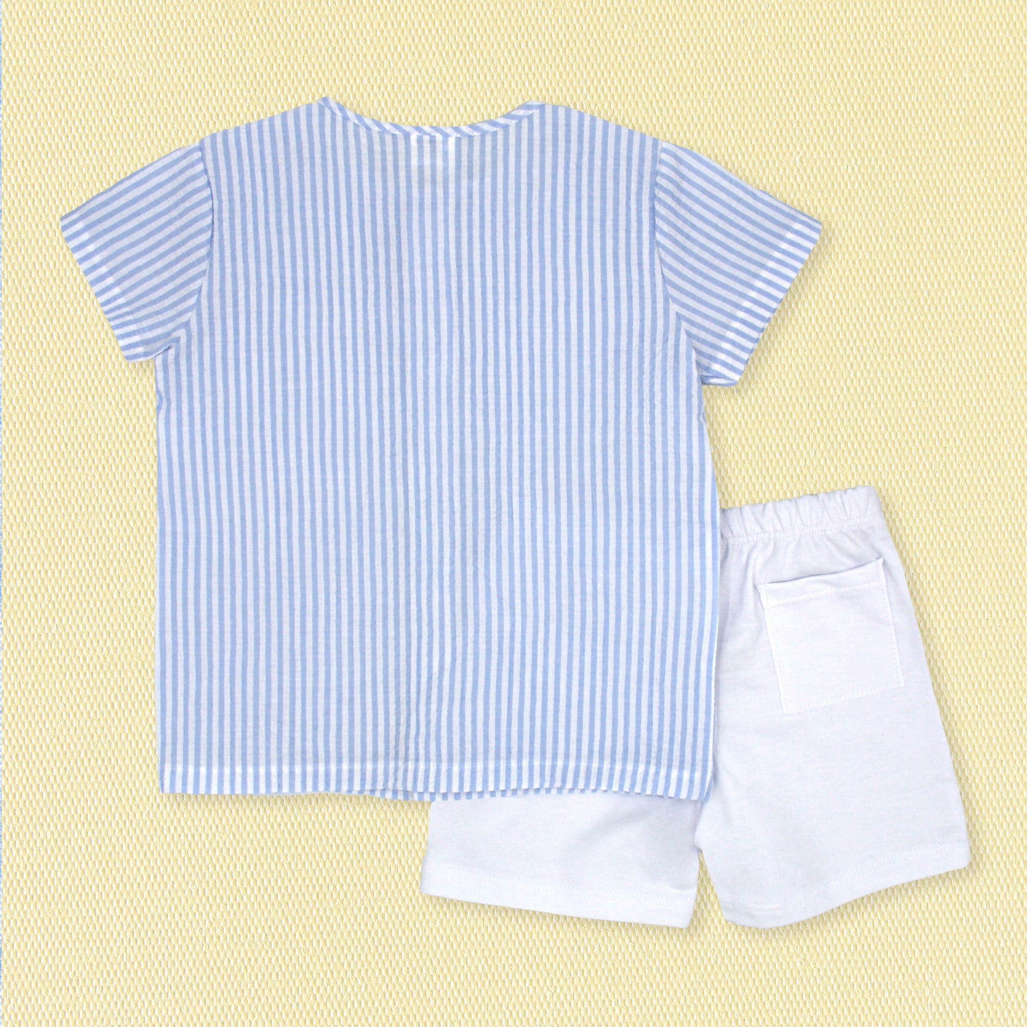 Shirt Set 'Seersucker Stripes'