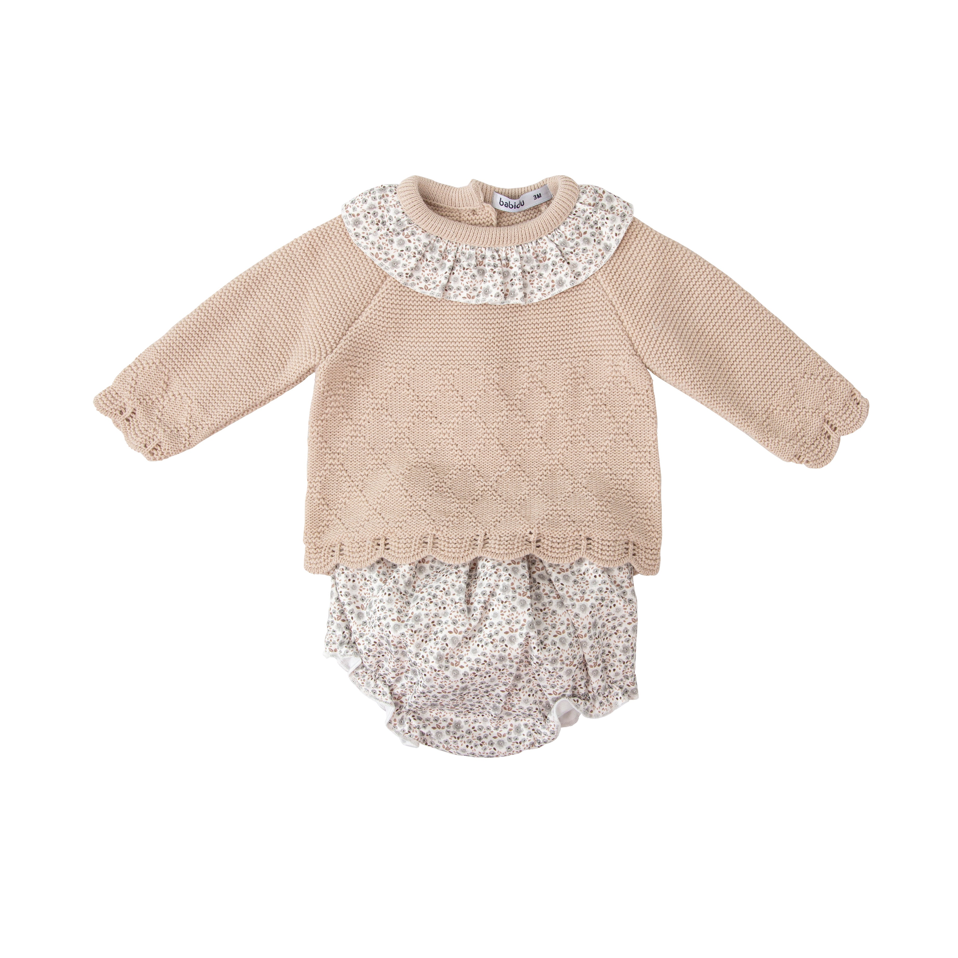 Knit Outfit Escarcha- 3pc