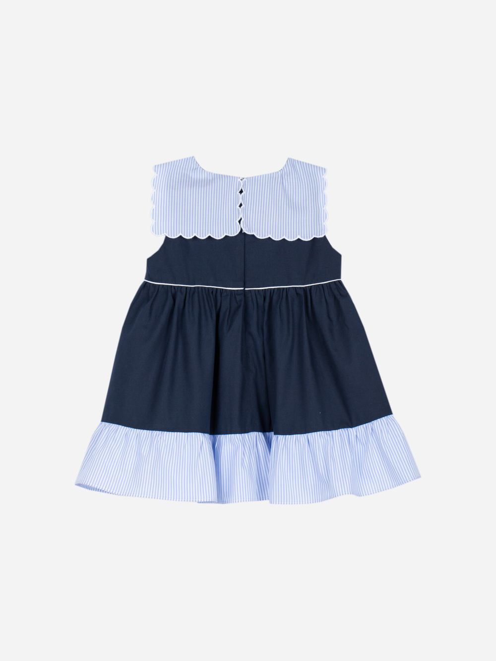 Dress 'Striped Collar'