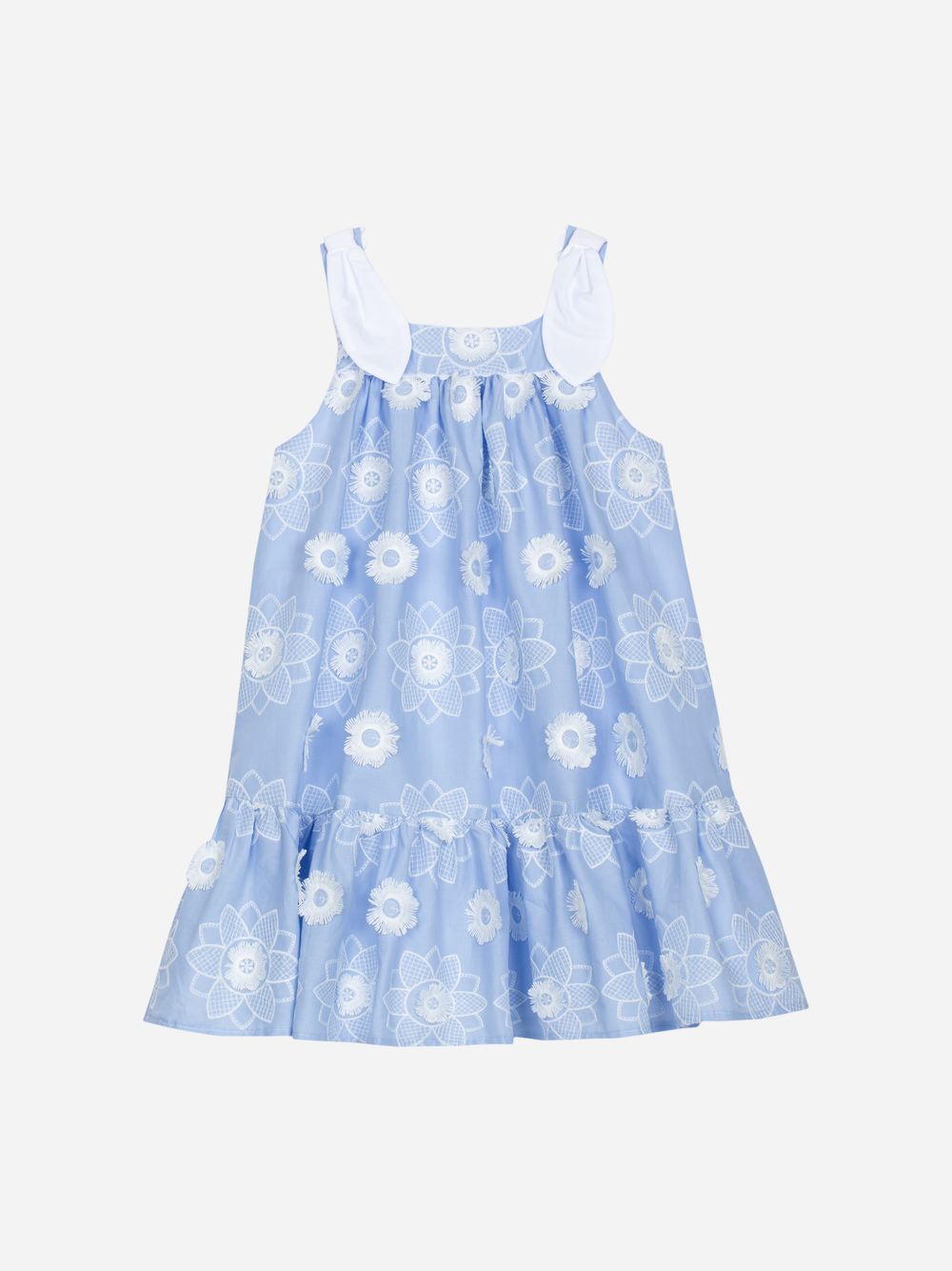 Dress 'Flores Blue'