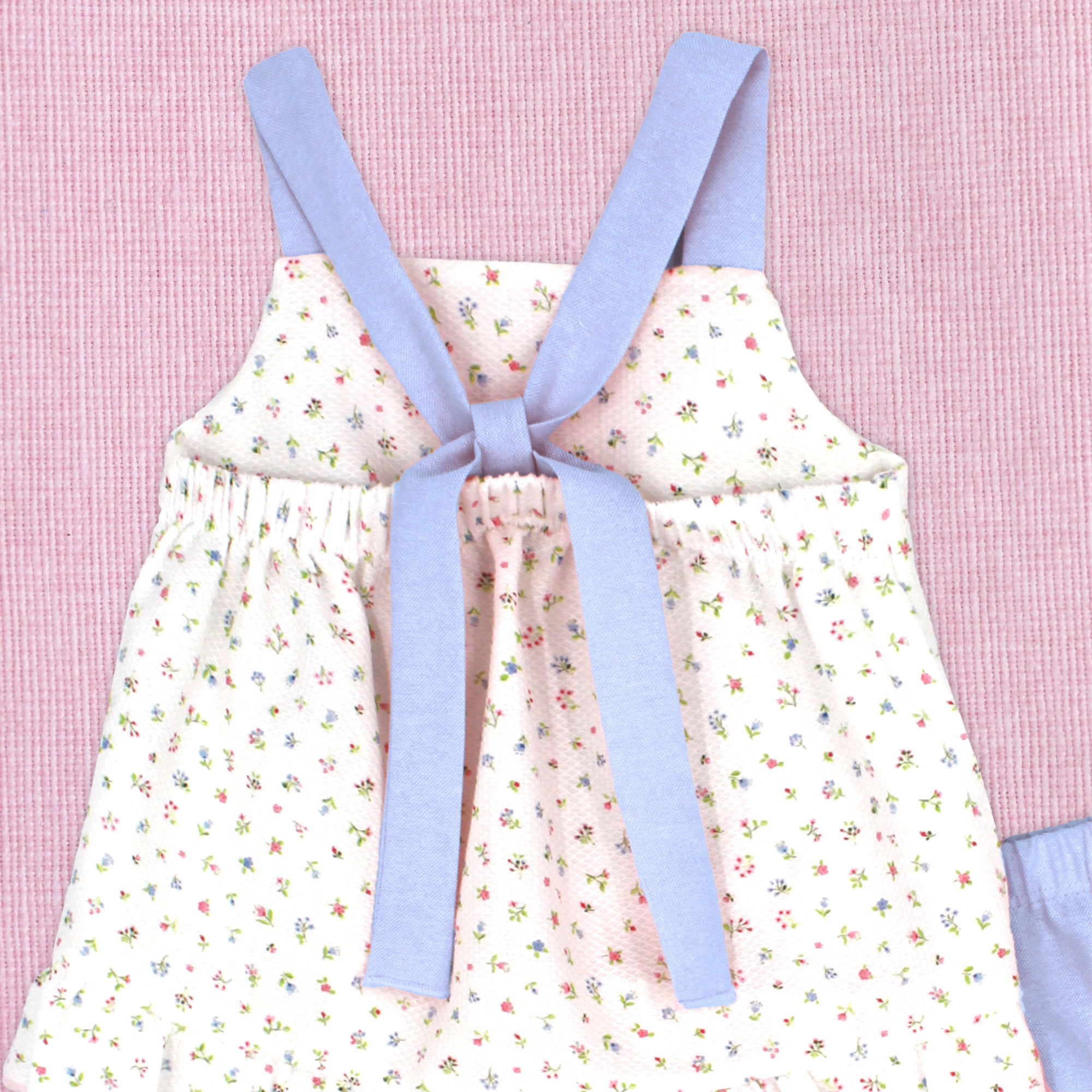 Short Set 'Piquet Florals'