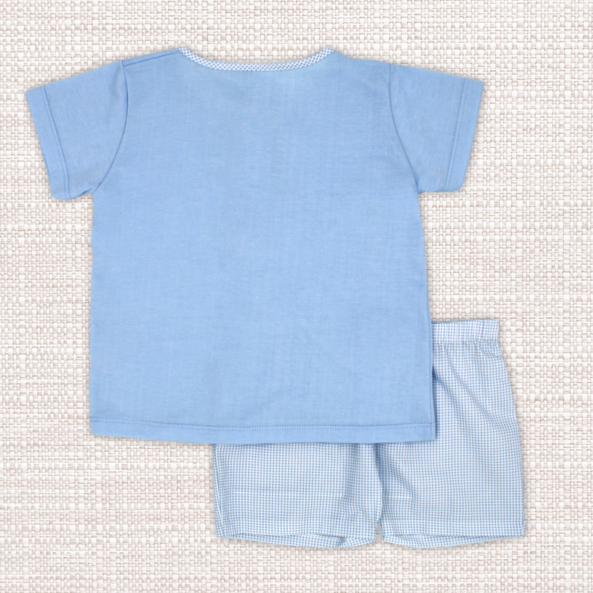 Boy Set 'Popelin' Blue