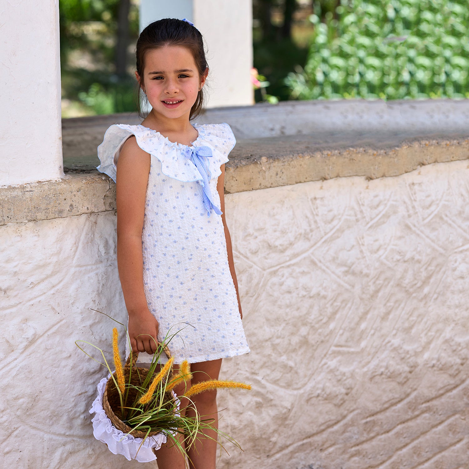 Dress Set 'Blue Flowers'