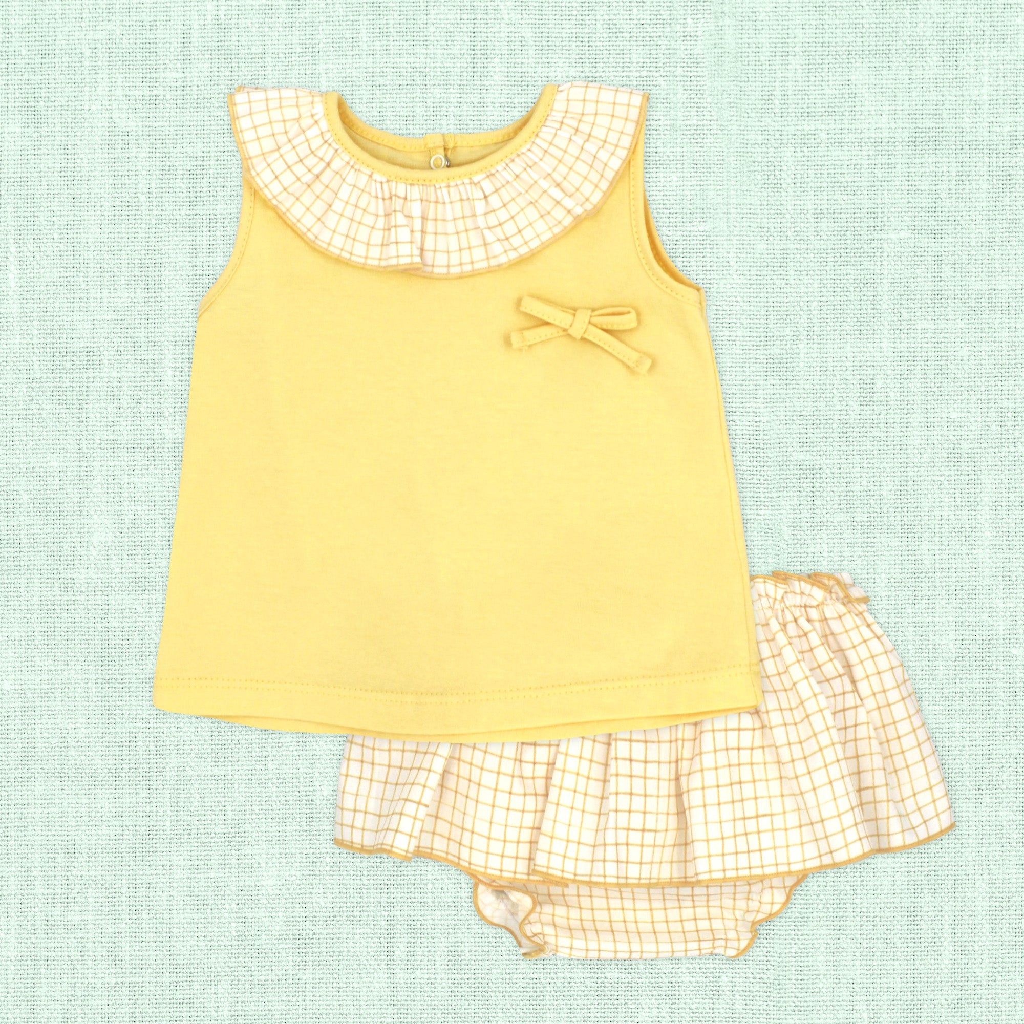 Skirt Set 'Yellow Flowers'