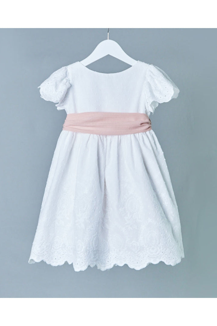 Dress Plumeti with Pink Bow