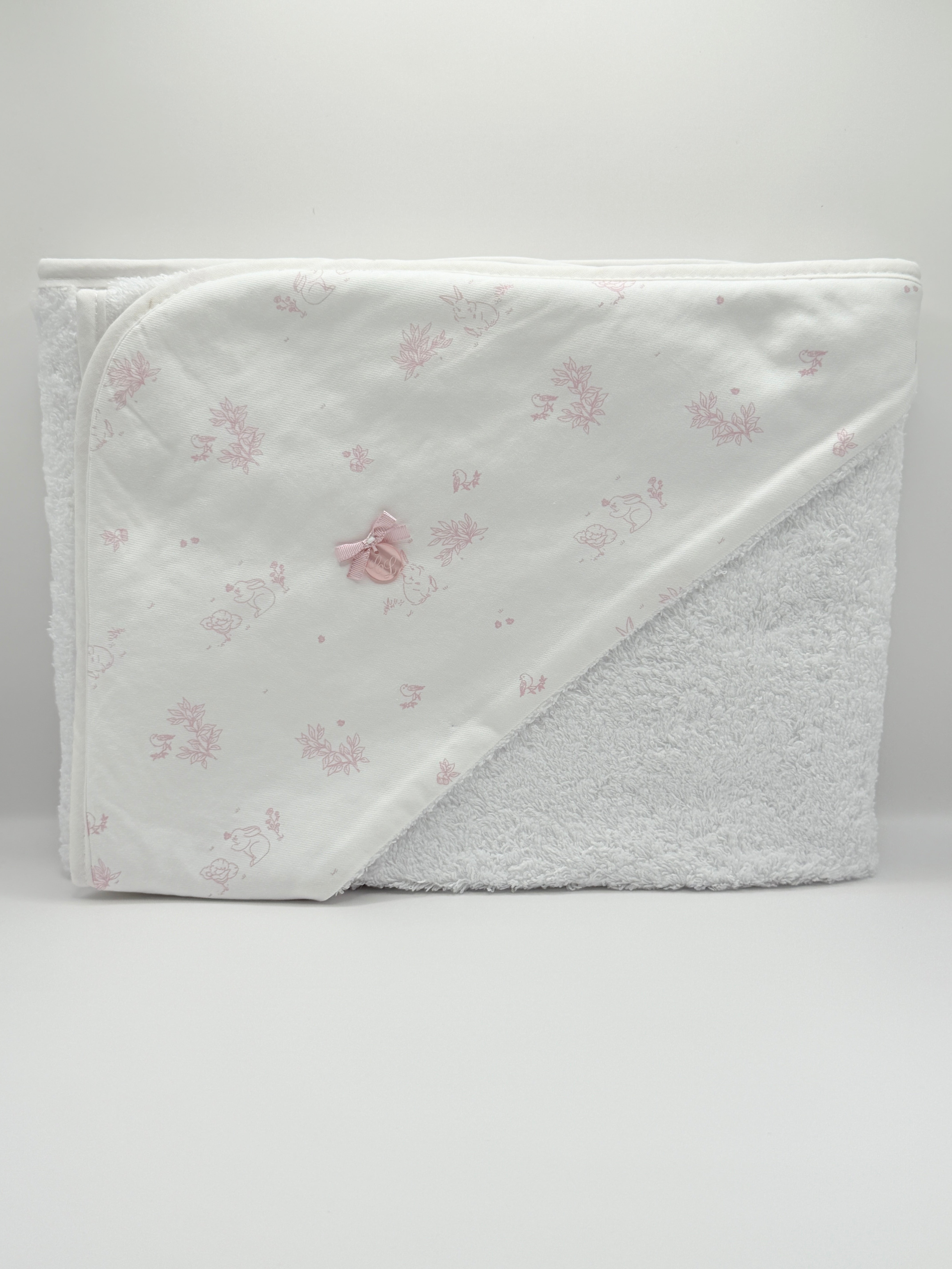 Hooded Towel XL Telma Pink