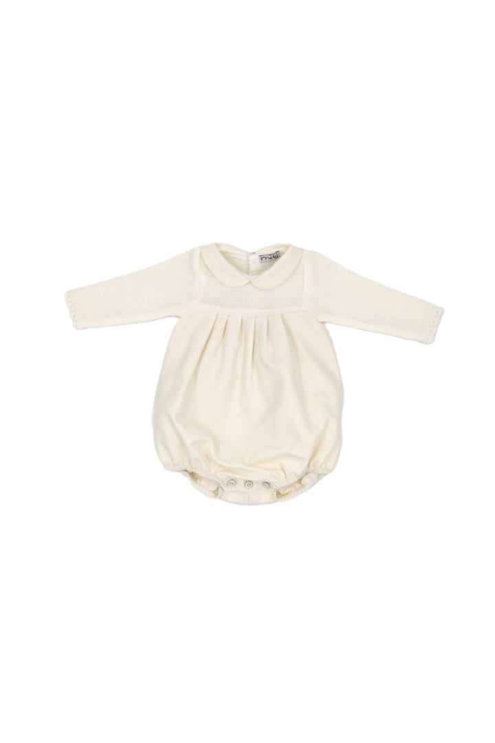Knit Romper Hueso Winter