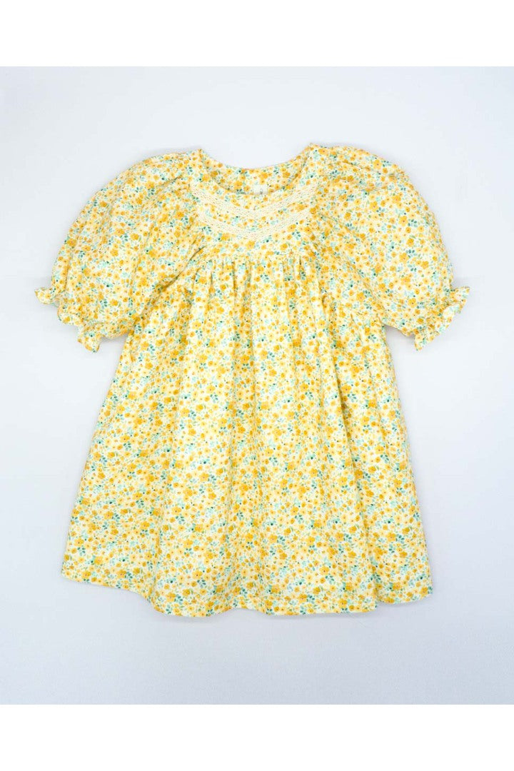 Dress Yellow Floral