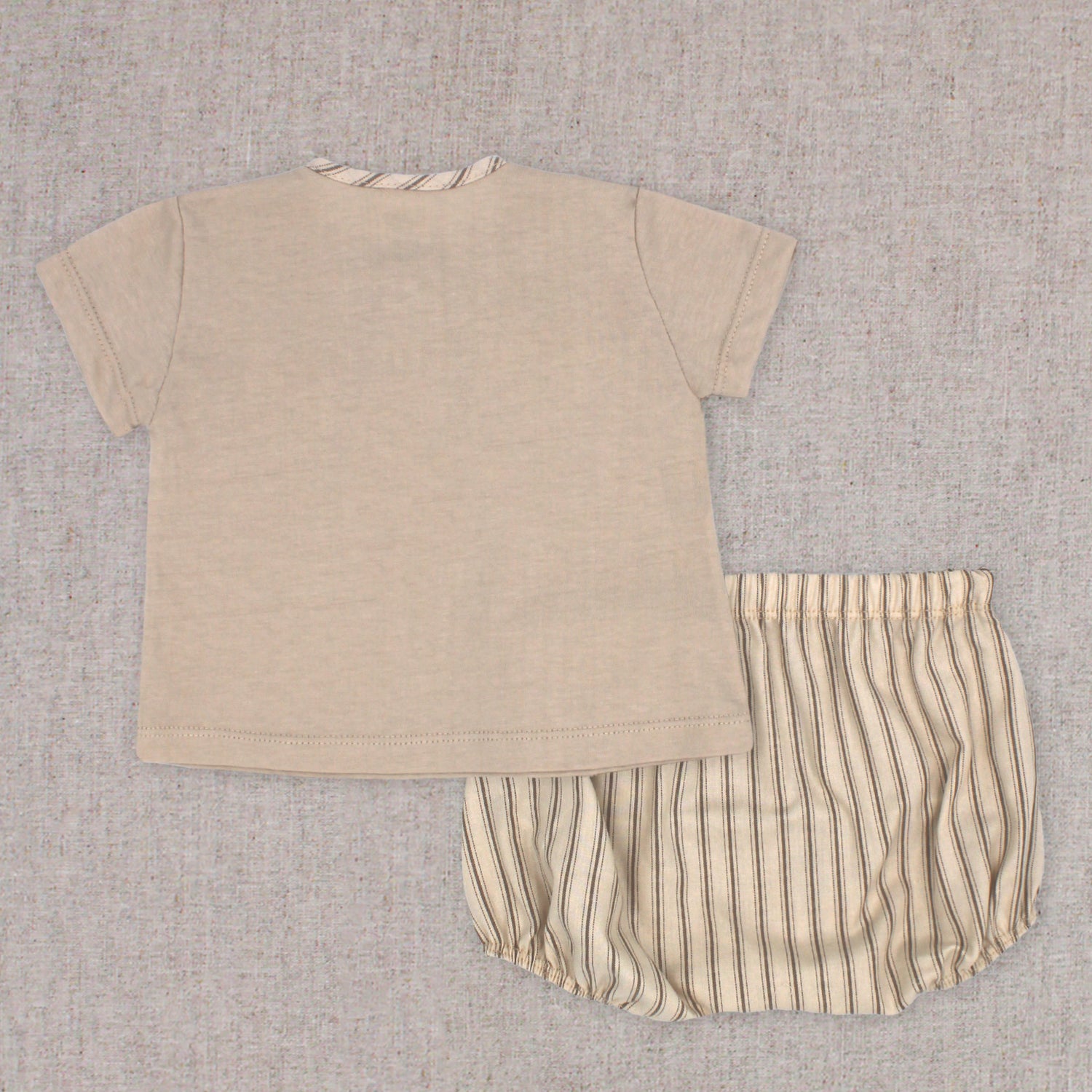 Bloomer Set 'Rayas Camel'