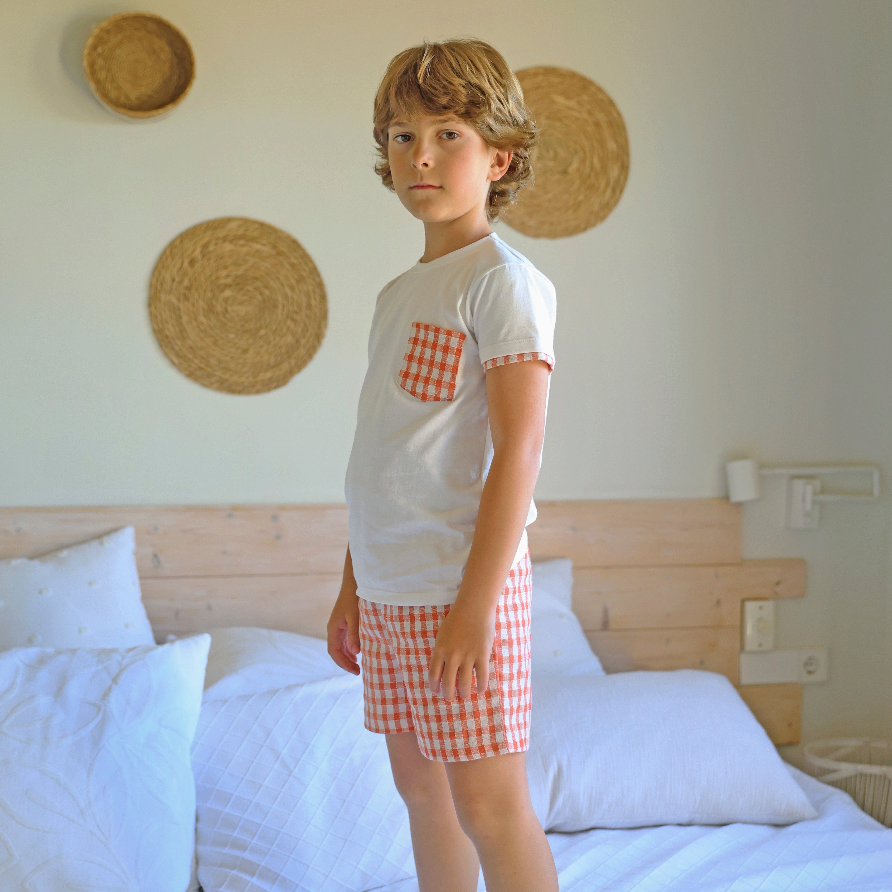 T-Shirt Set 'Naranja'