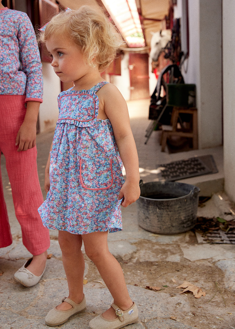 Dress 'Floral Liberty' Strappy