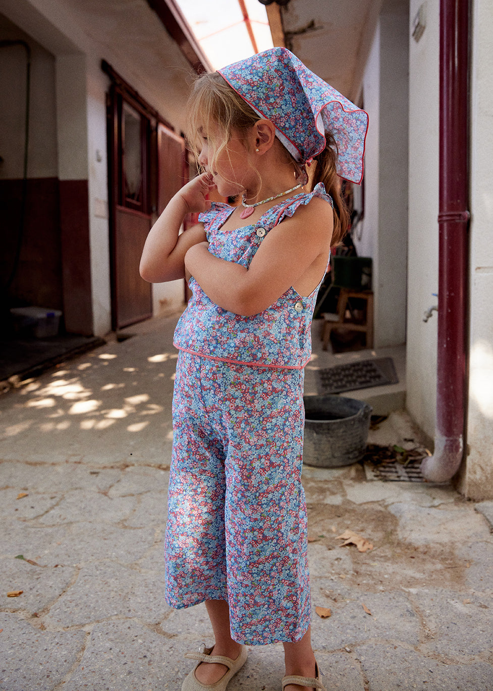 Jumpsuit 'Floral Liberty'