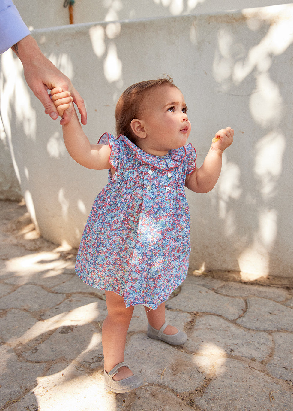Dress 'Floral Liberty' Frills
