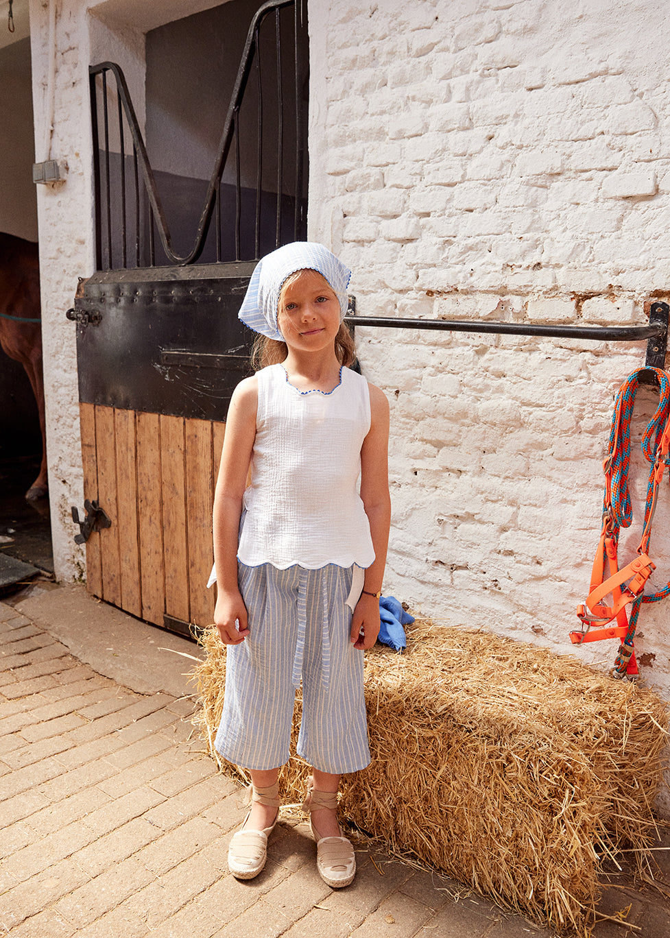 Pant Set 'Blue Stripes'