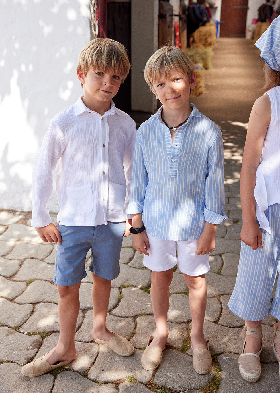 Boy Set 'Blue Stripes'
