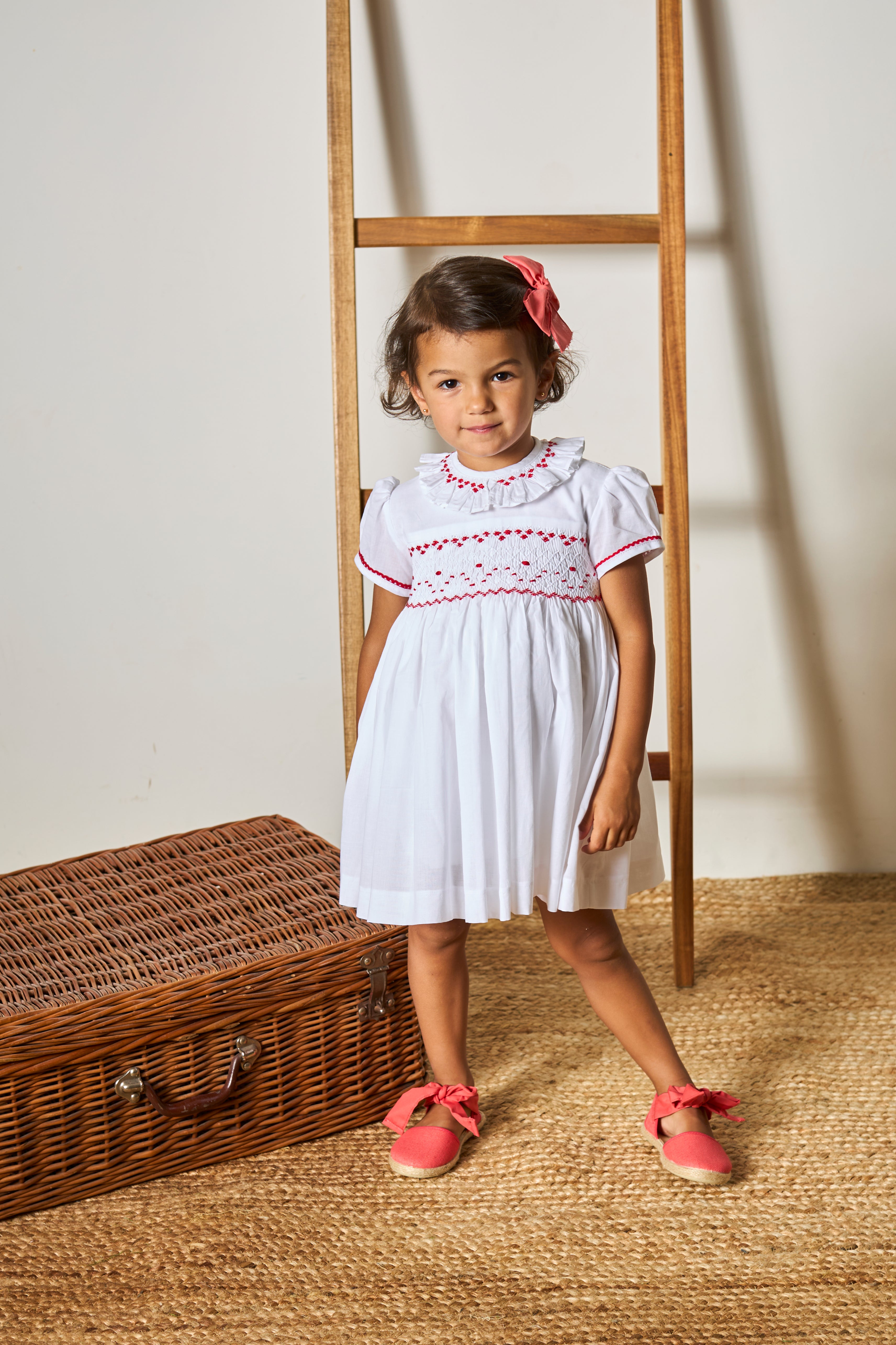 Pi & Pa 'Santa Monica' Smock Dress