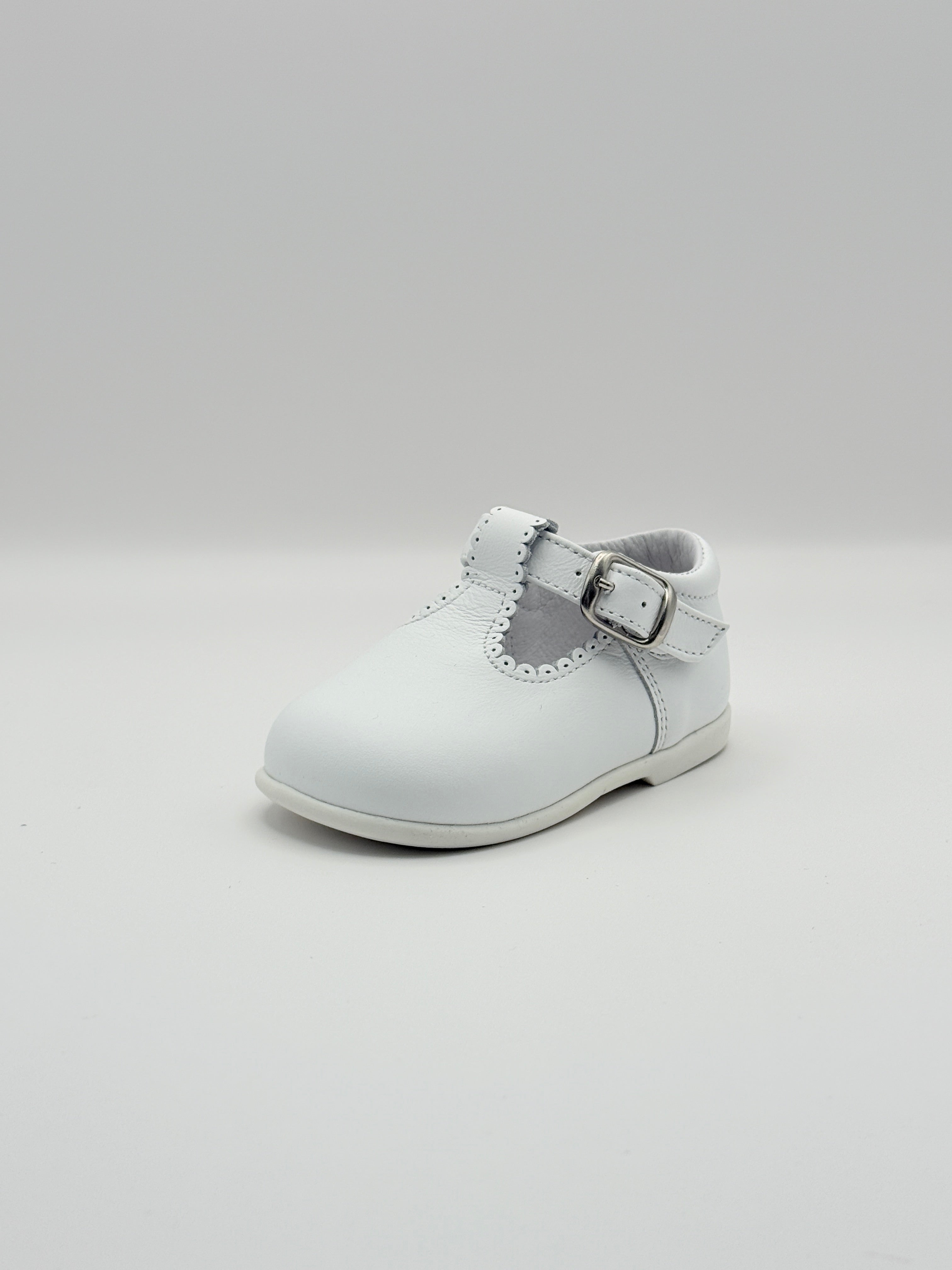 T Strap Nacar White