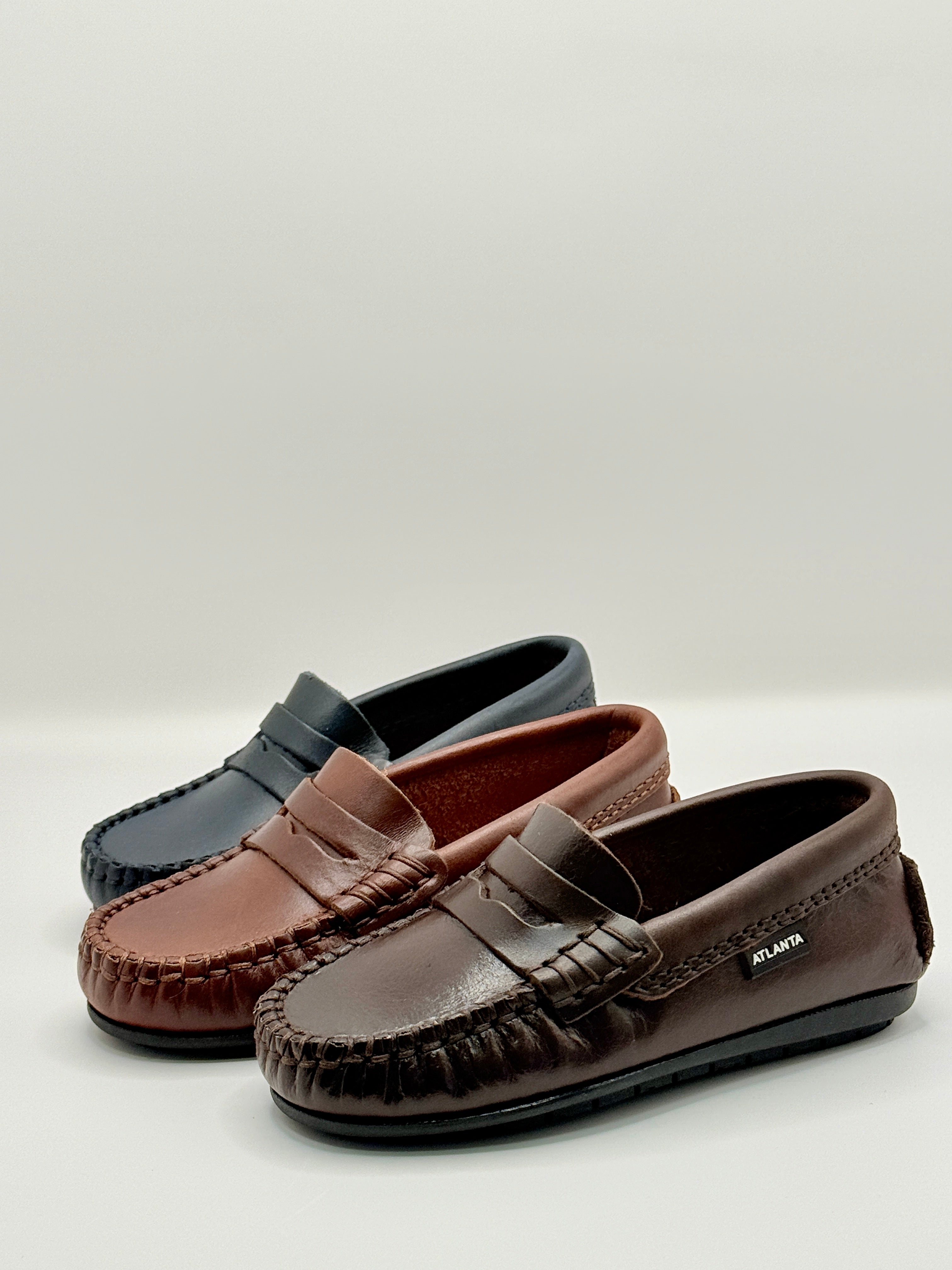 Penny Loafer Moccasins Navy