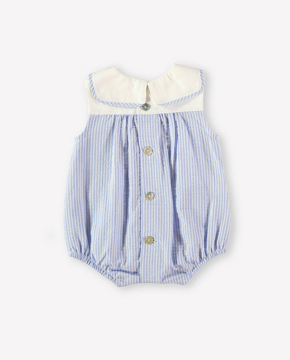 Romper Blue with hat