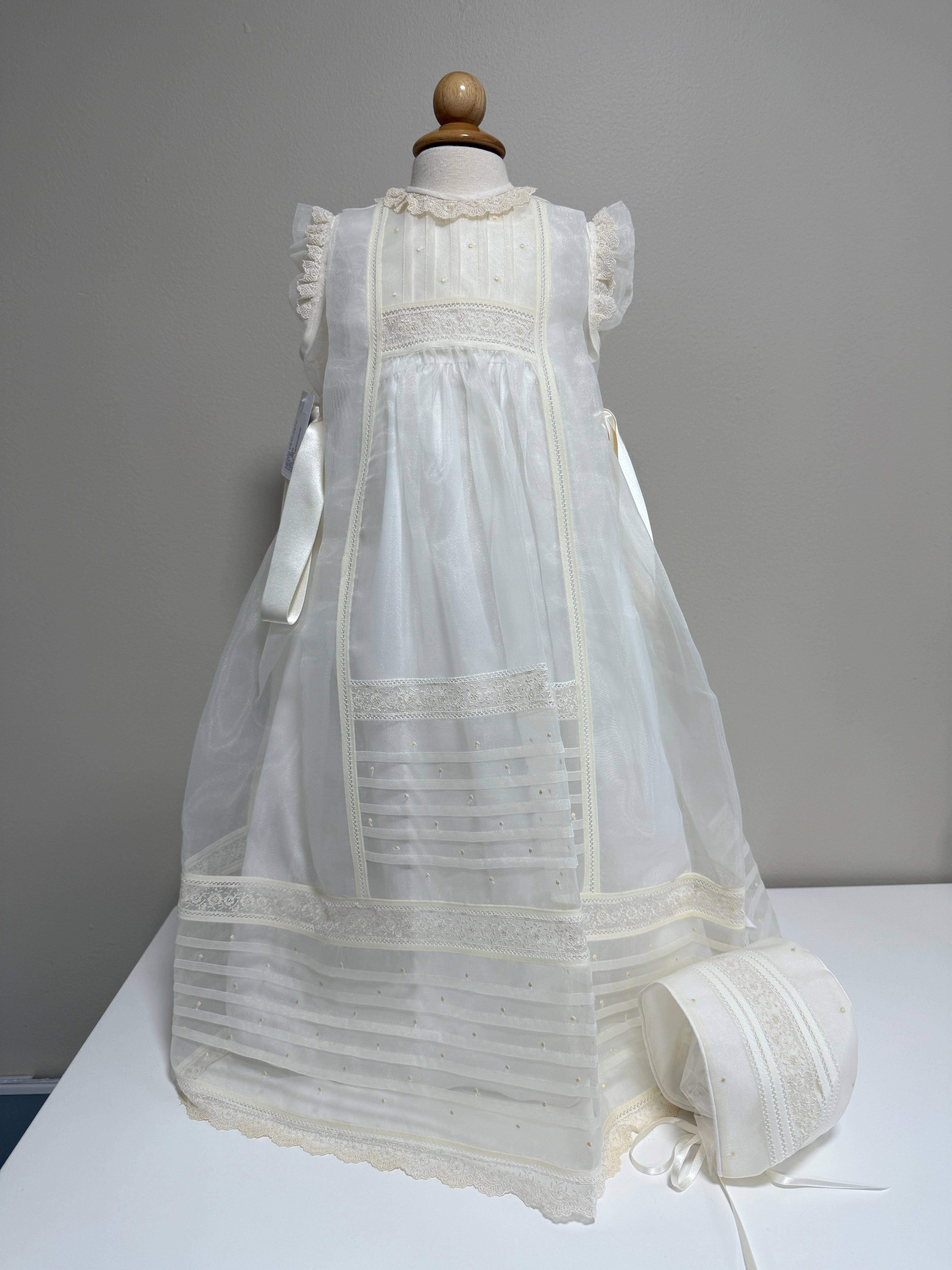 Christening Gown Mia- 2pc
