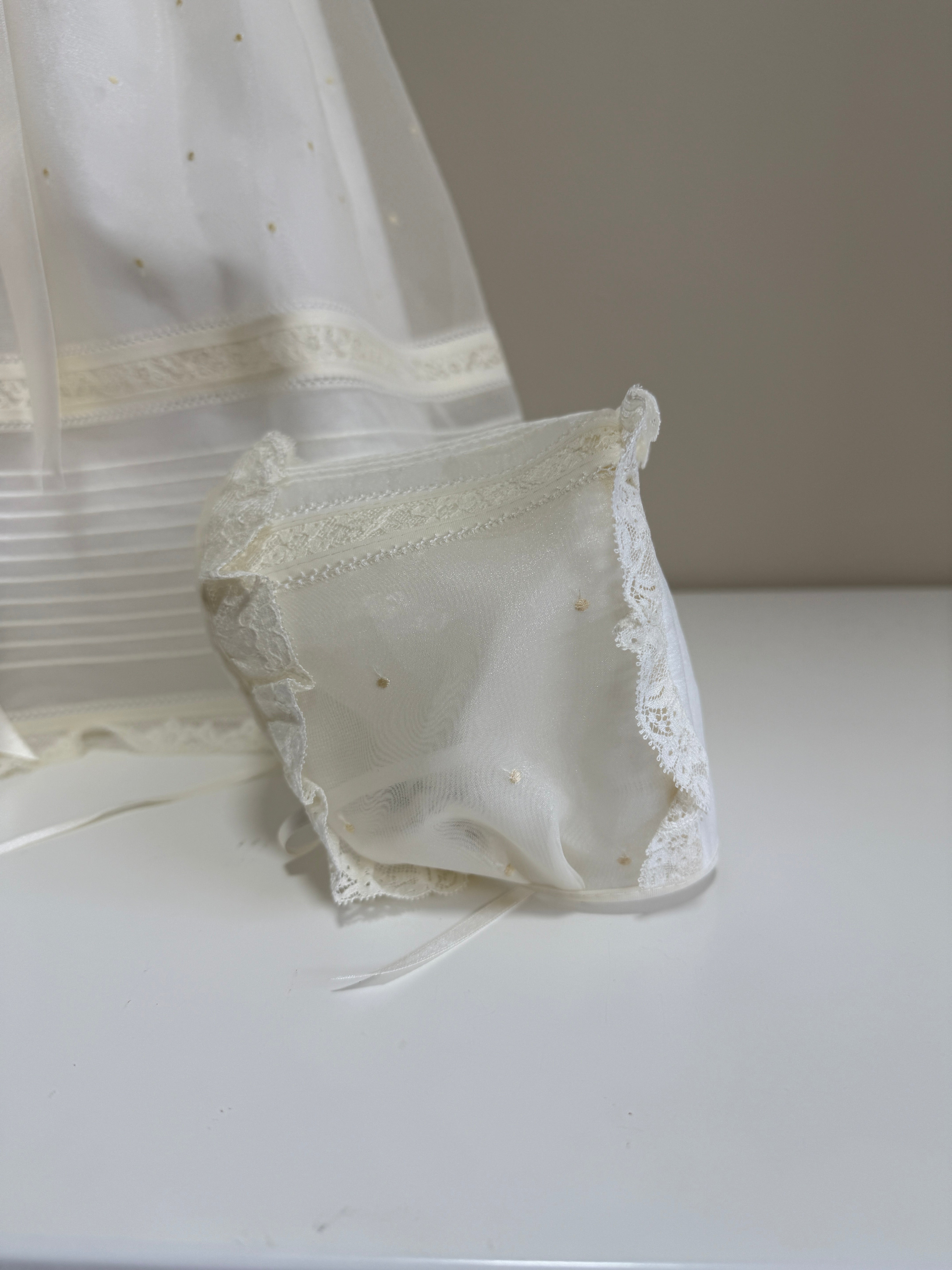 Christening Gown Maria- 2pc