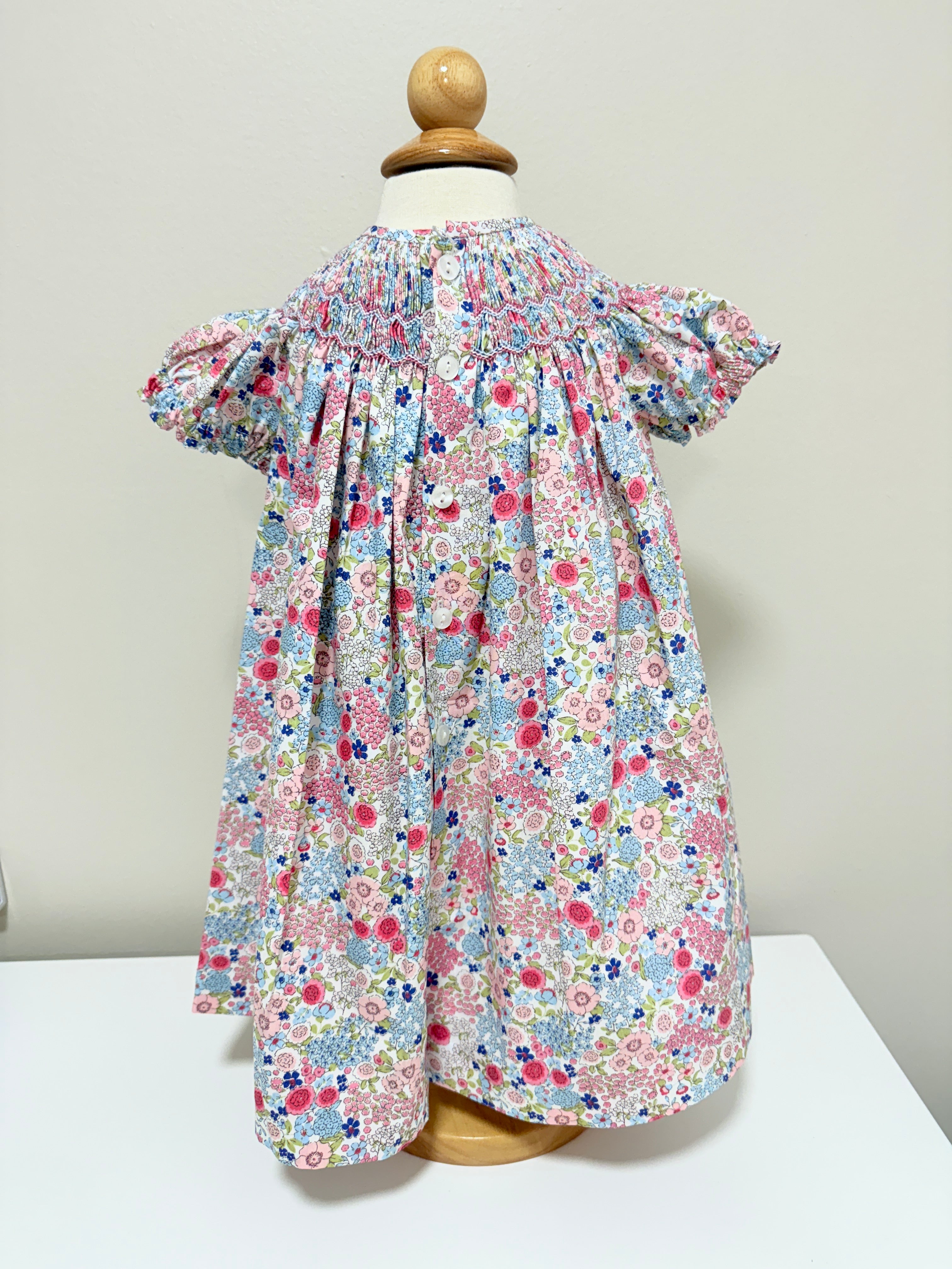 DBB 'Rosa' Popelin Smock Dress
