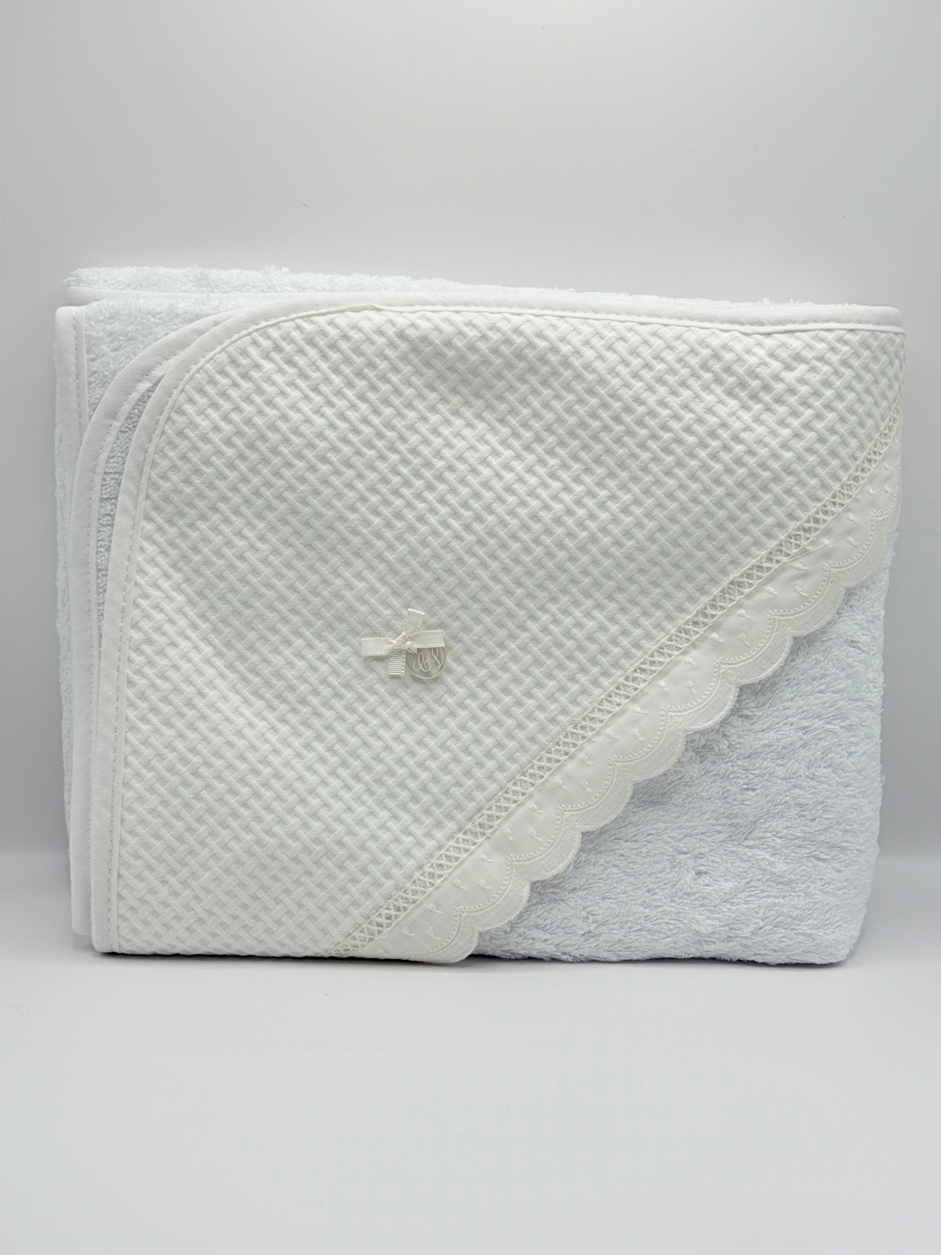 Hooded Towel XL Lucia Ivory