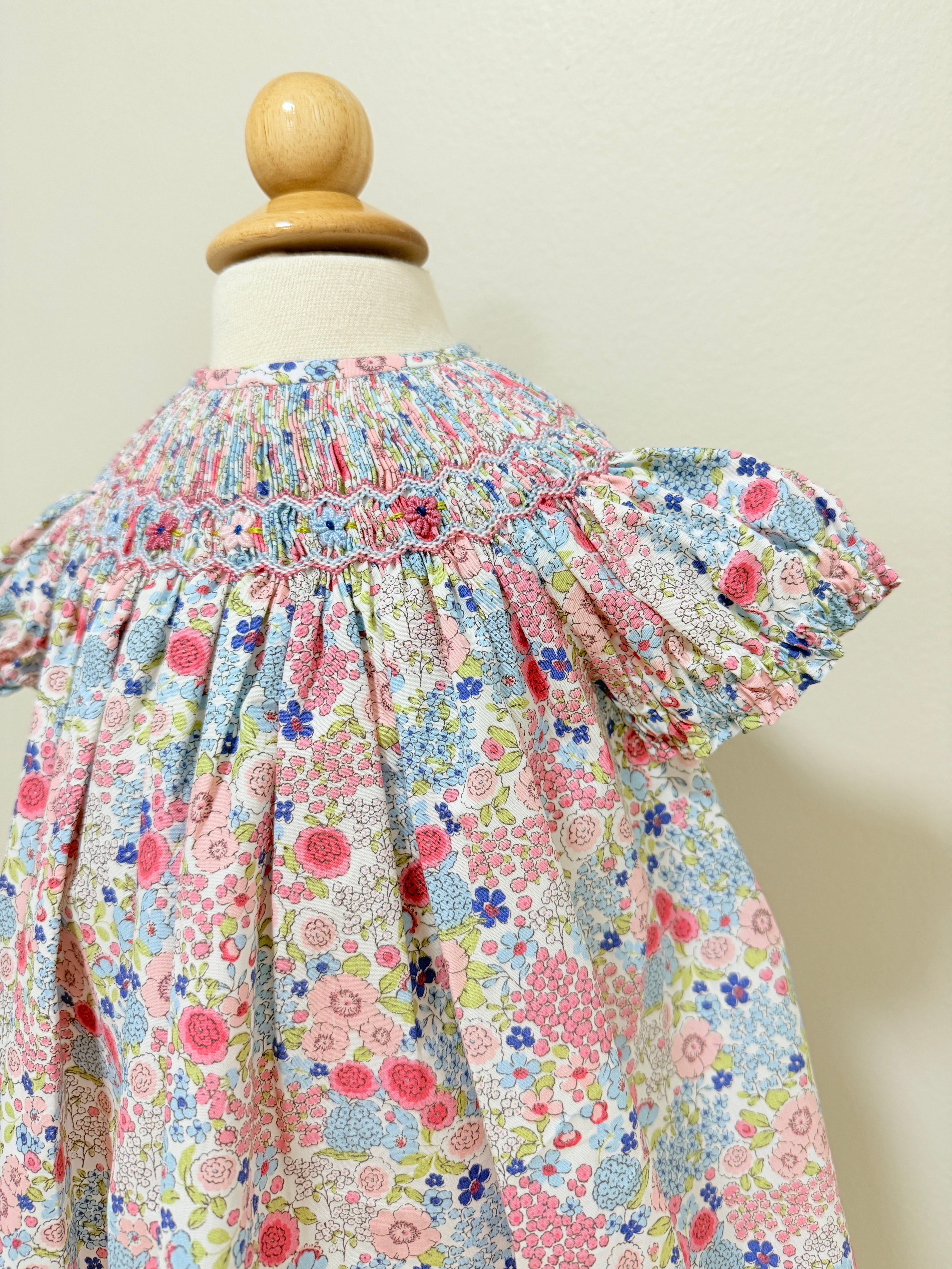 DBB 'Rosa' Popelin Smock Dress