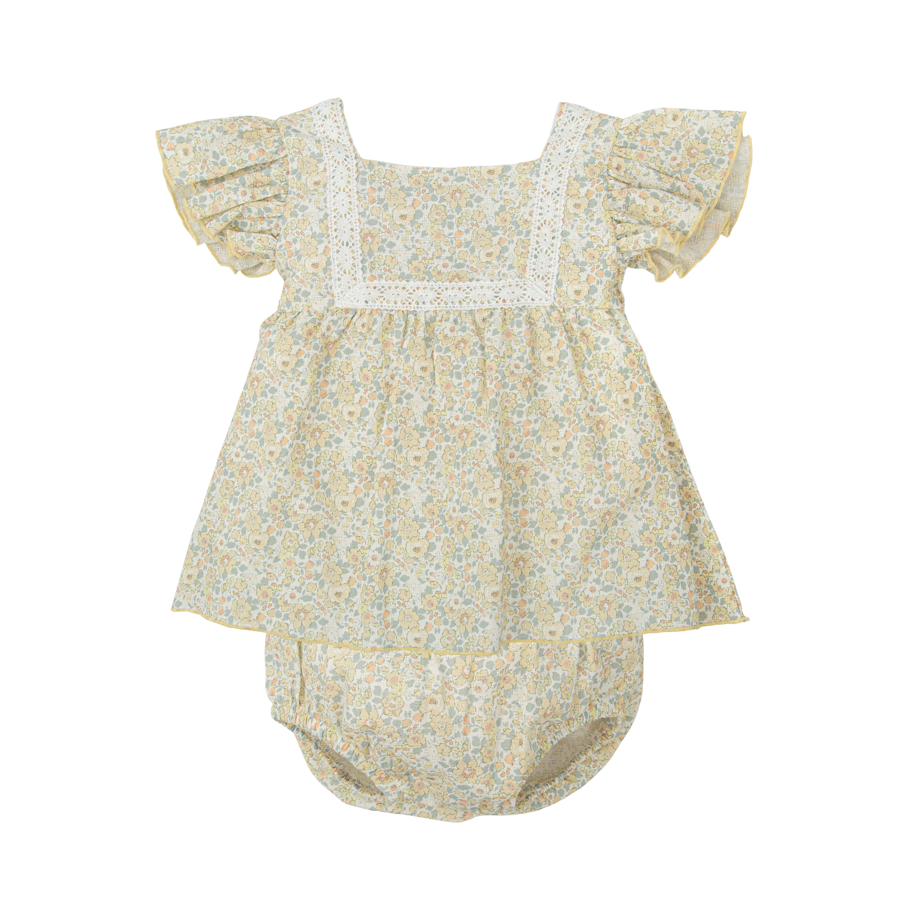 Babidu 'Abrazo' Floral Bloomer Set