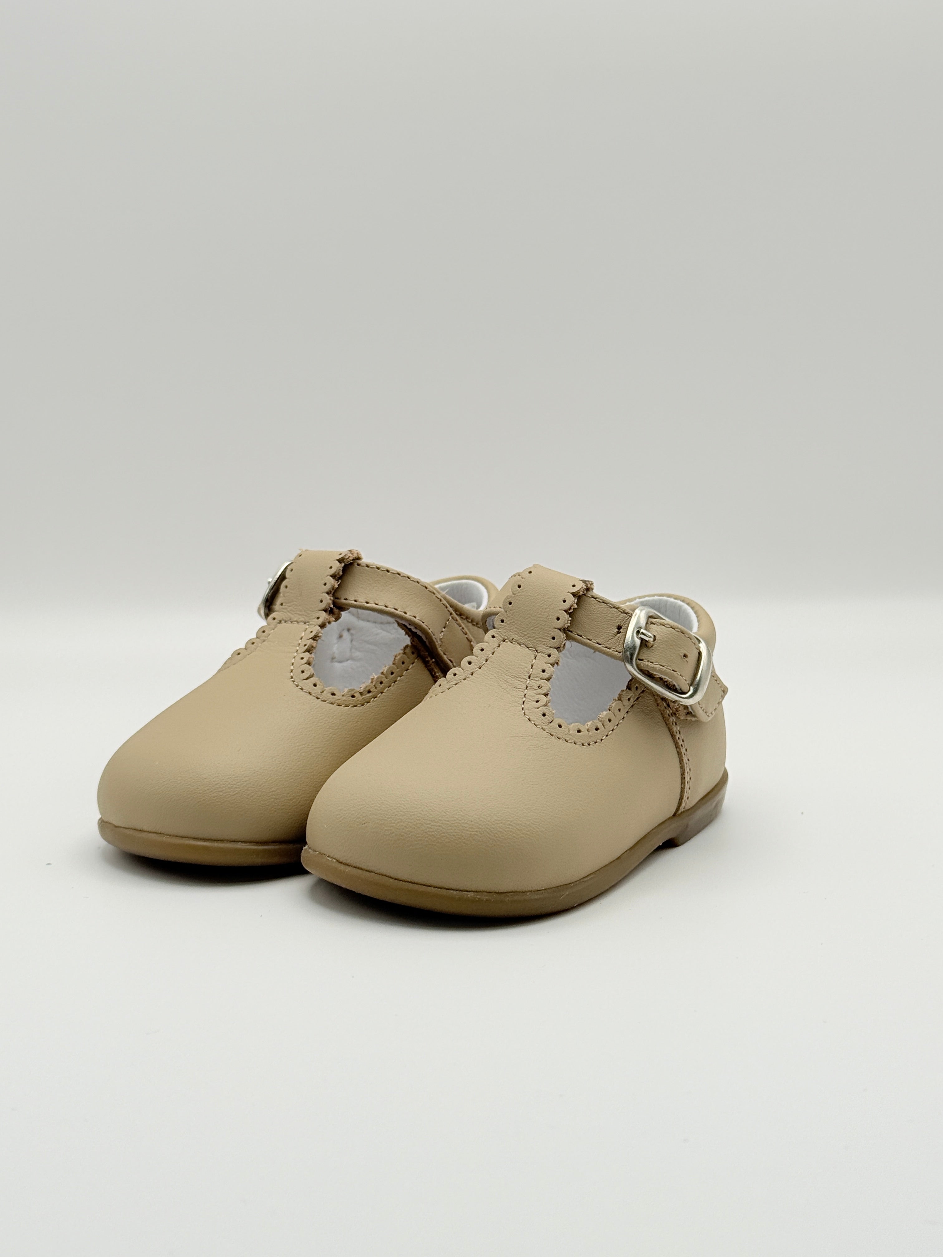 T Strap Nacar Beige