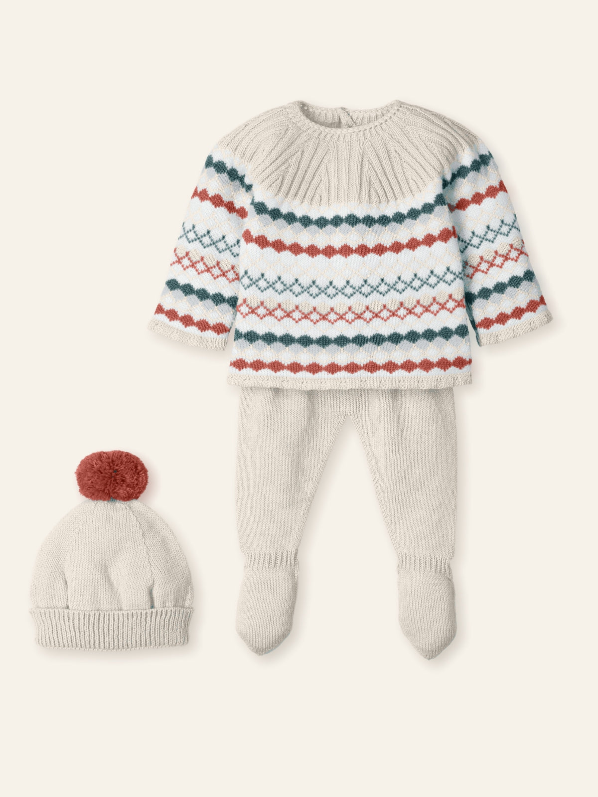Knit Set Jacquard