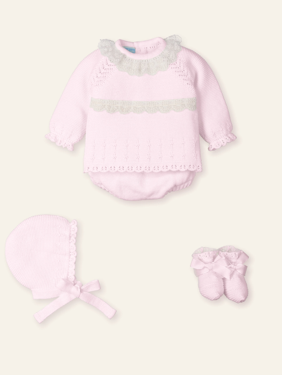 Knit Set Muselina- 4pc