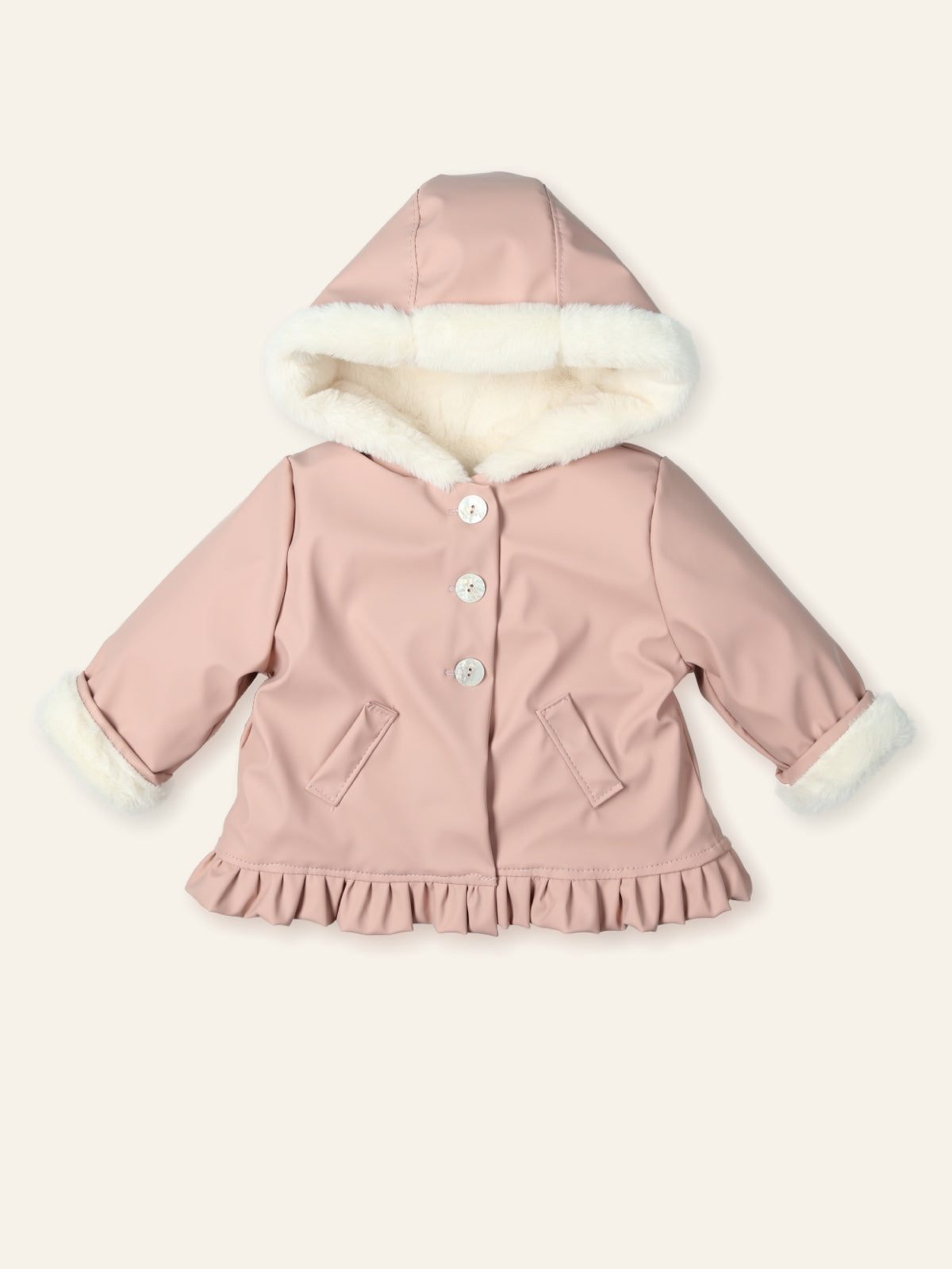 Coat Pompom Moon