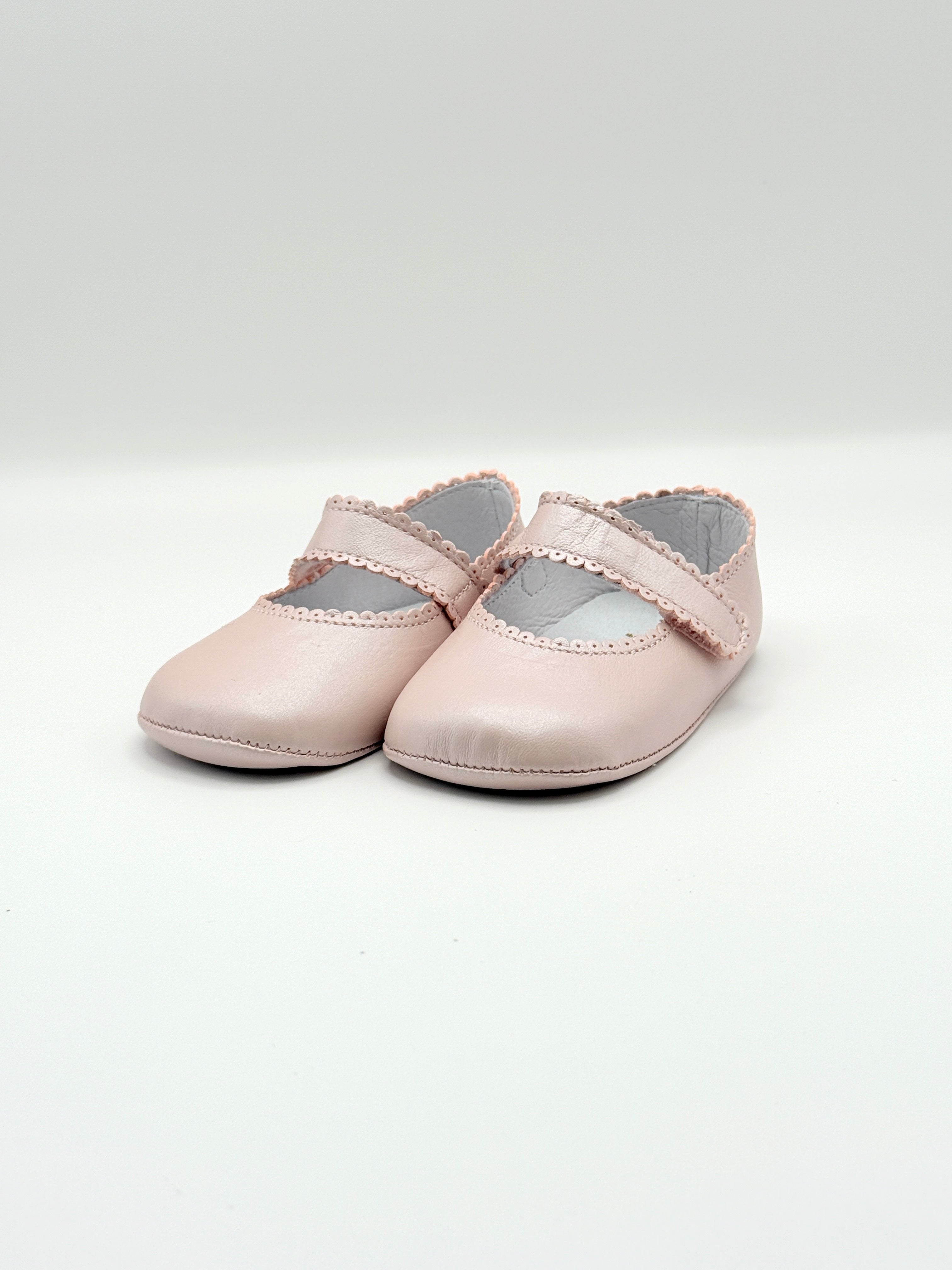 Crib Shoe Mary Jane Nacar Rosa