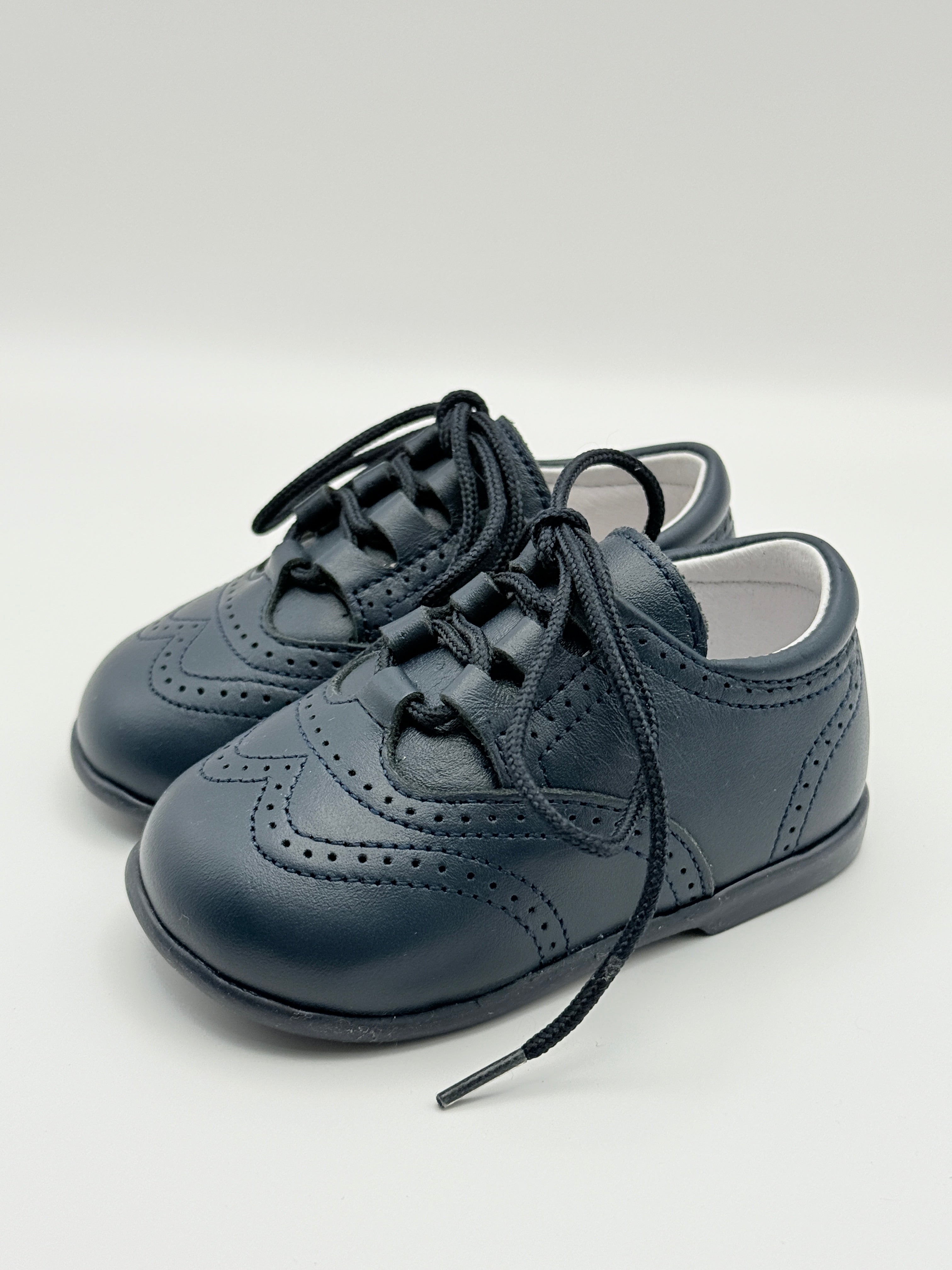 Lace-Up Shoes Navy