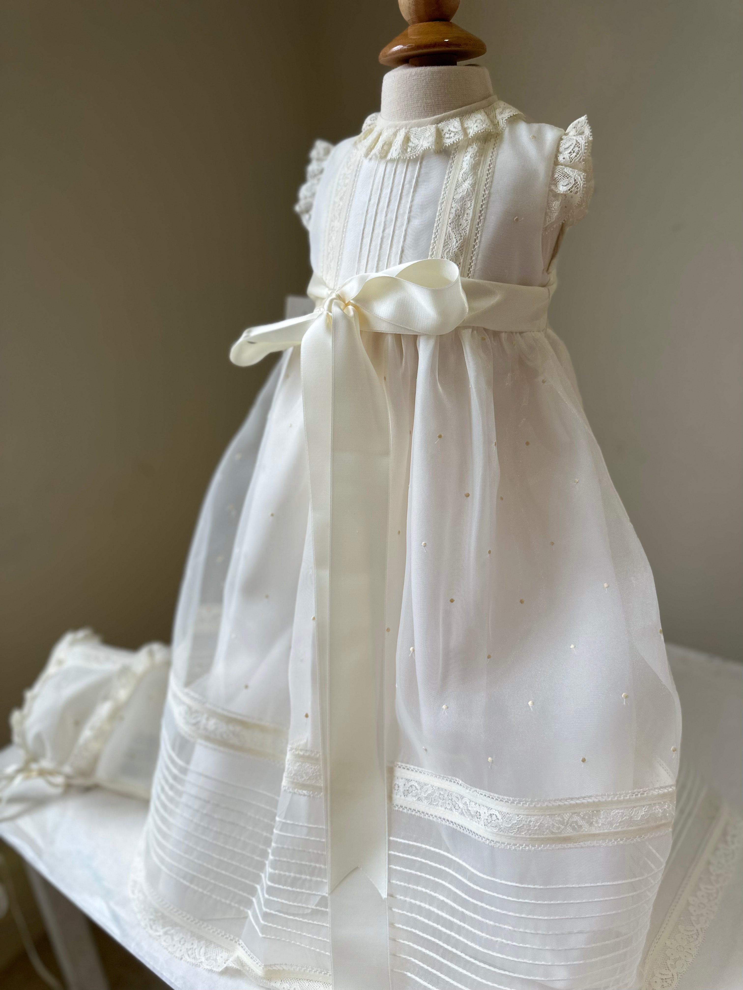 Christening Gown Maria- 2pc