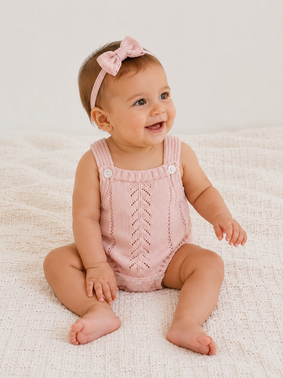 Dungaree 'Aurora' Dusty Pink