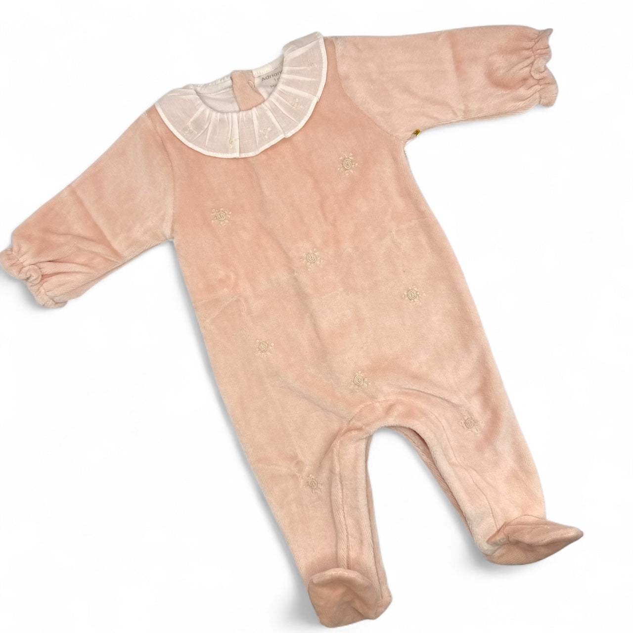 Babysuit Velvet Melon Blooms