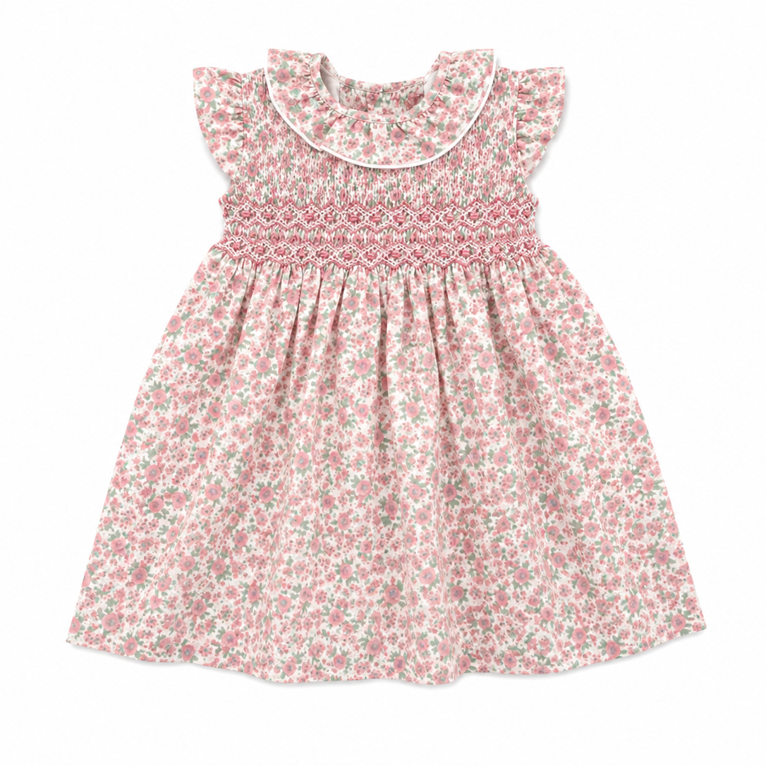 Smock Dress 'Laura' Pink