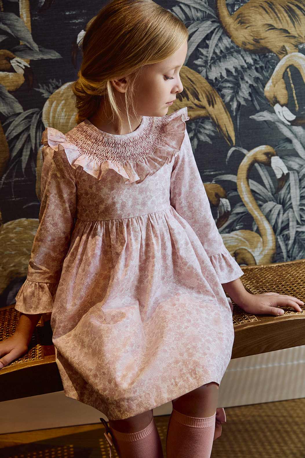 Smocked Dress Celia