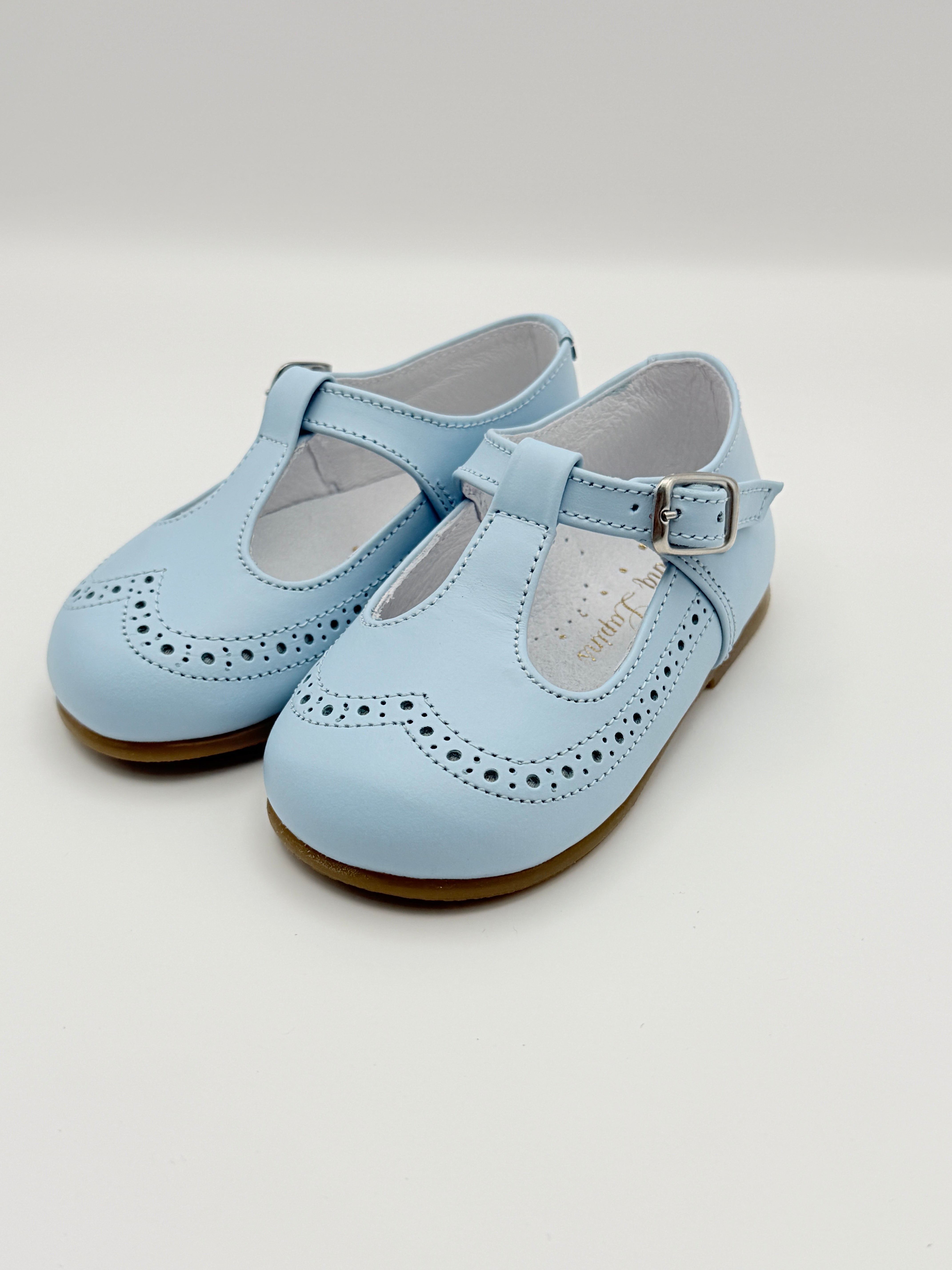 Oxford T-strap Baby Blue