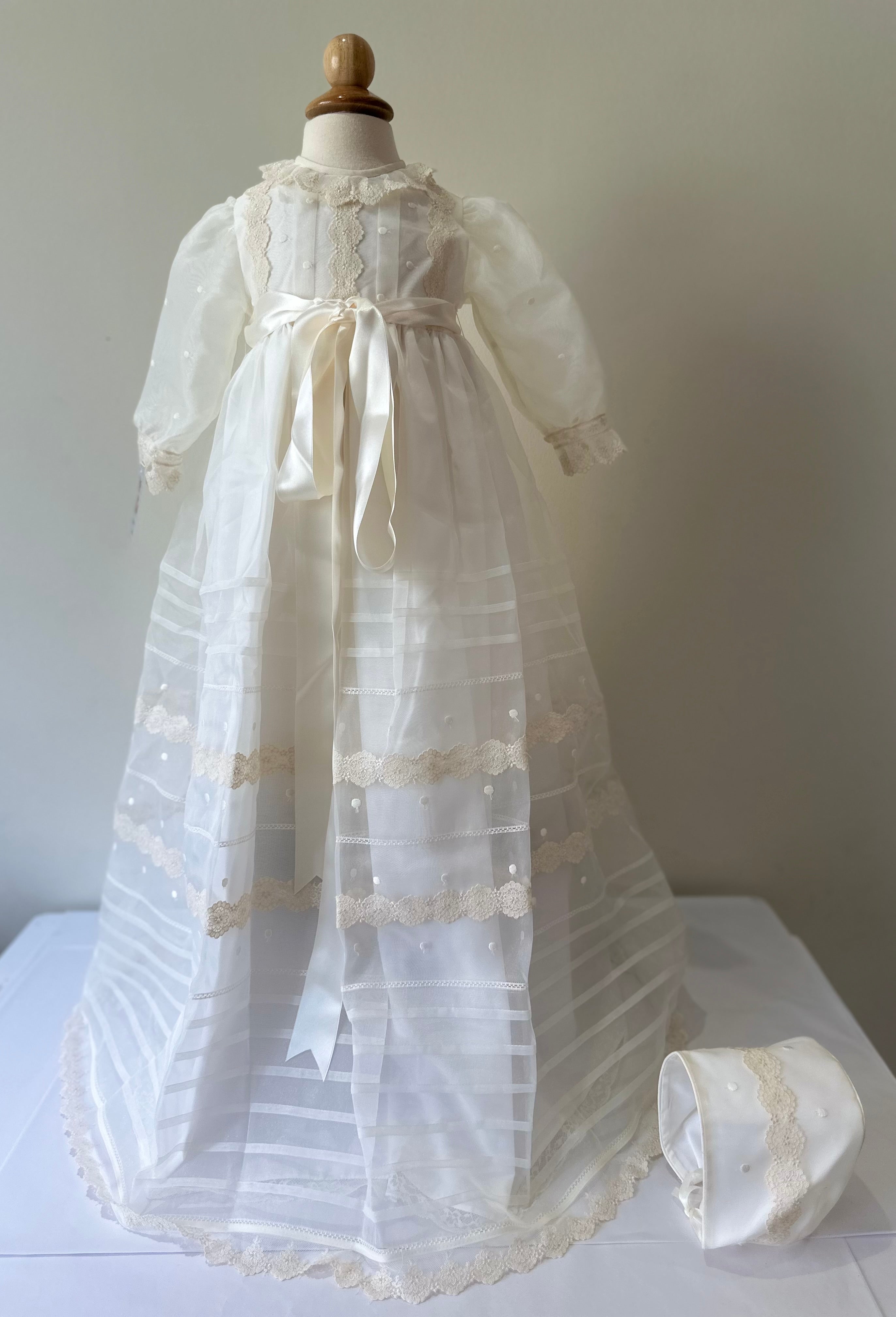 Christening Gown Eliza- 2pc