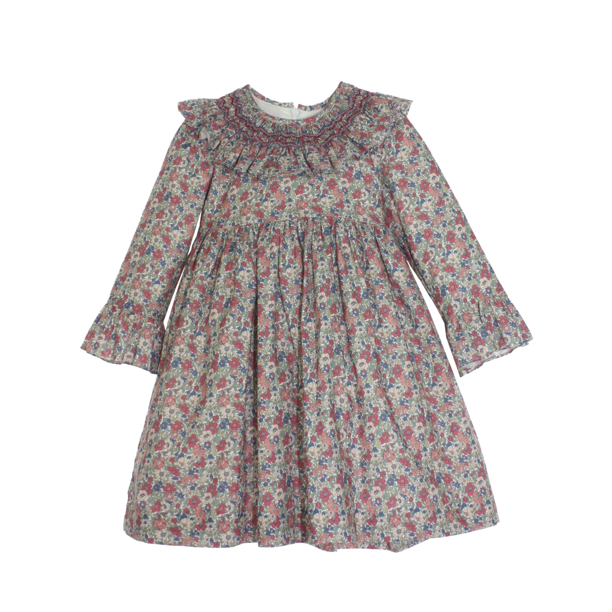 Smock Dress Grosella