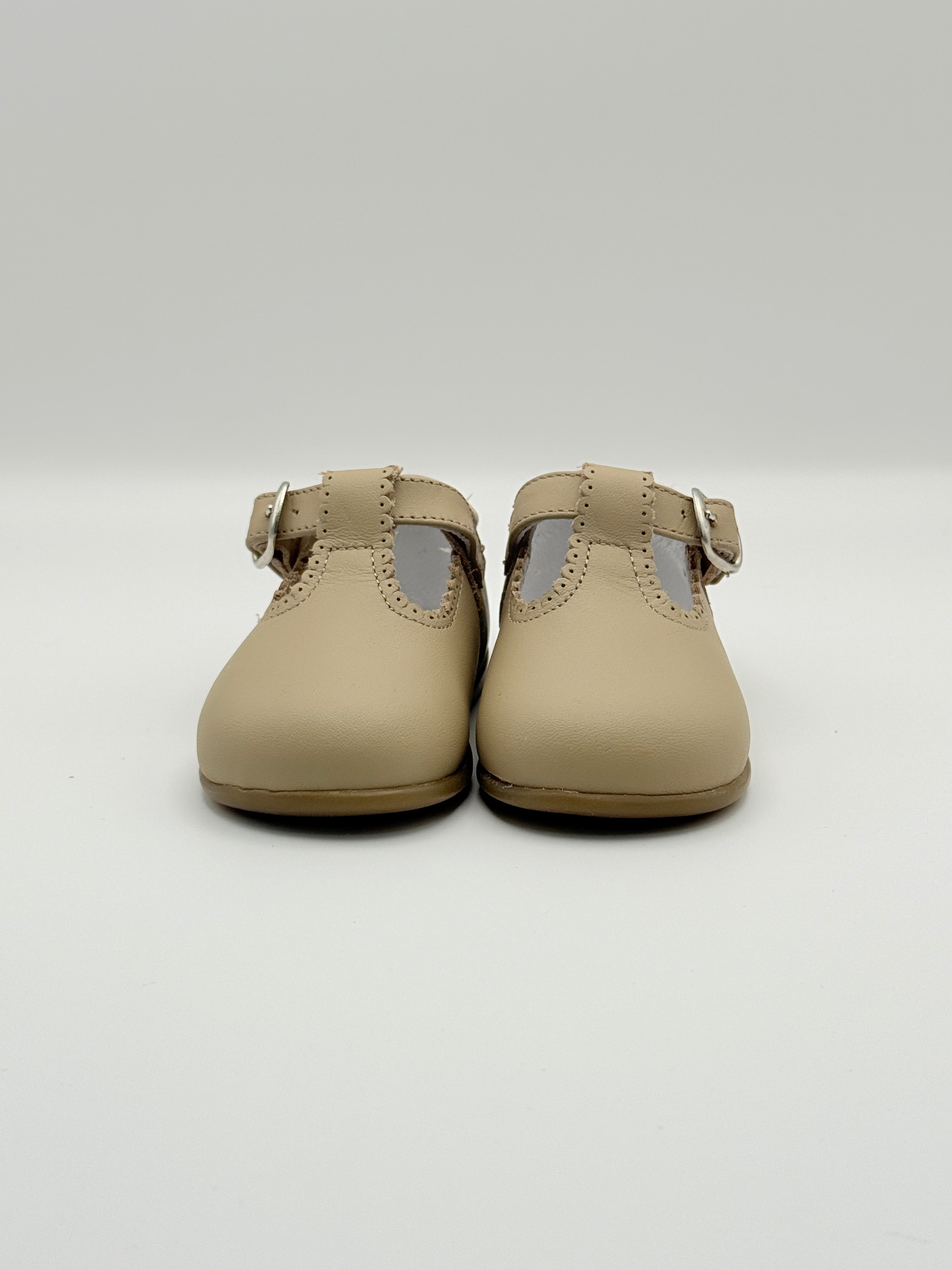 T Strap Nacar Beige