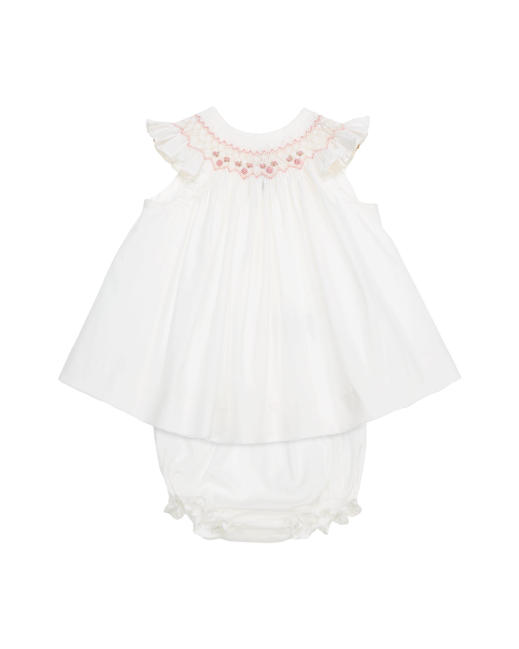 Bloomer Set 'Think Pink' White