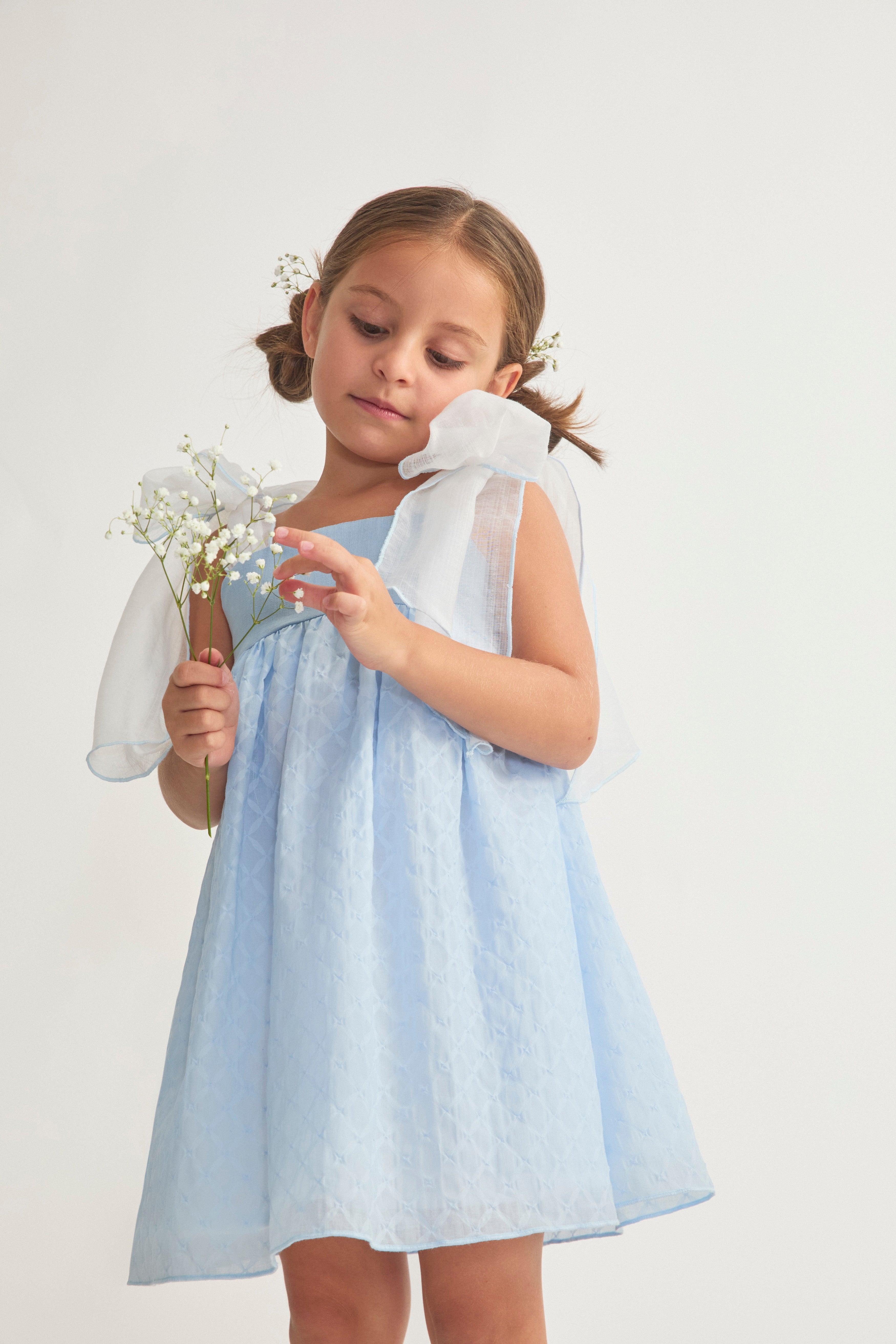 Dress 'Blue Moon' Bows