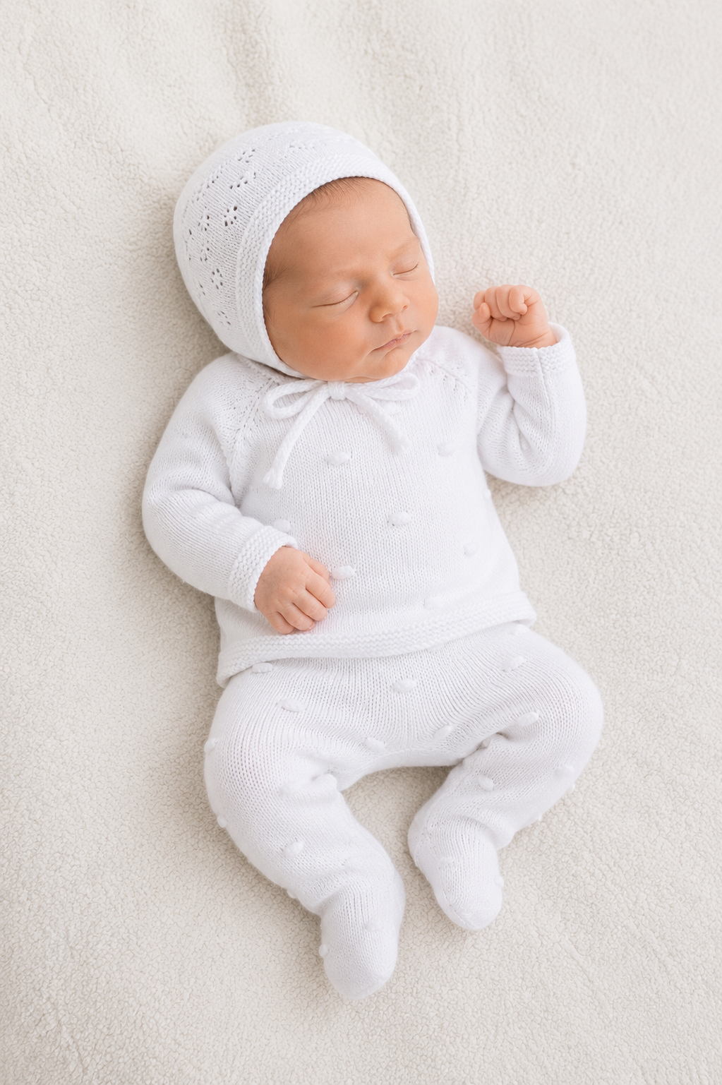 Knit Set 'Male' White