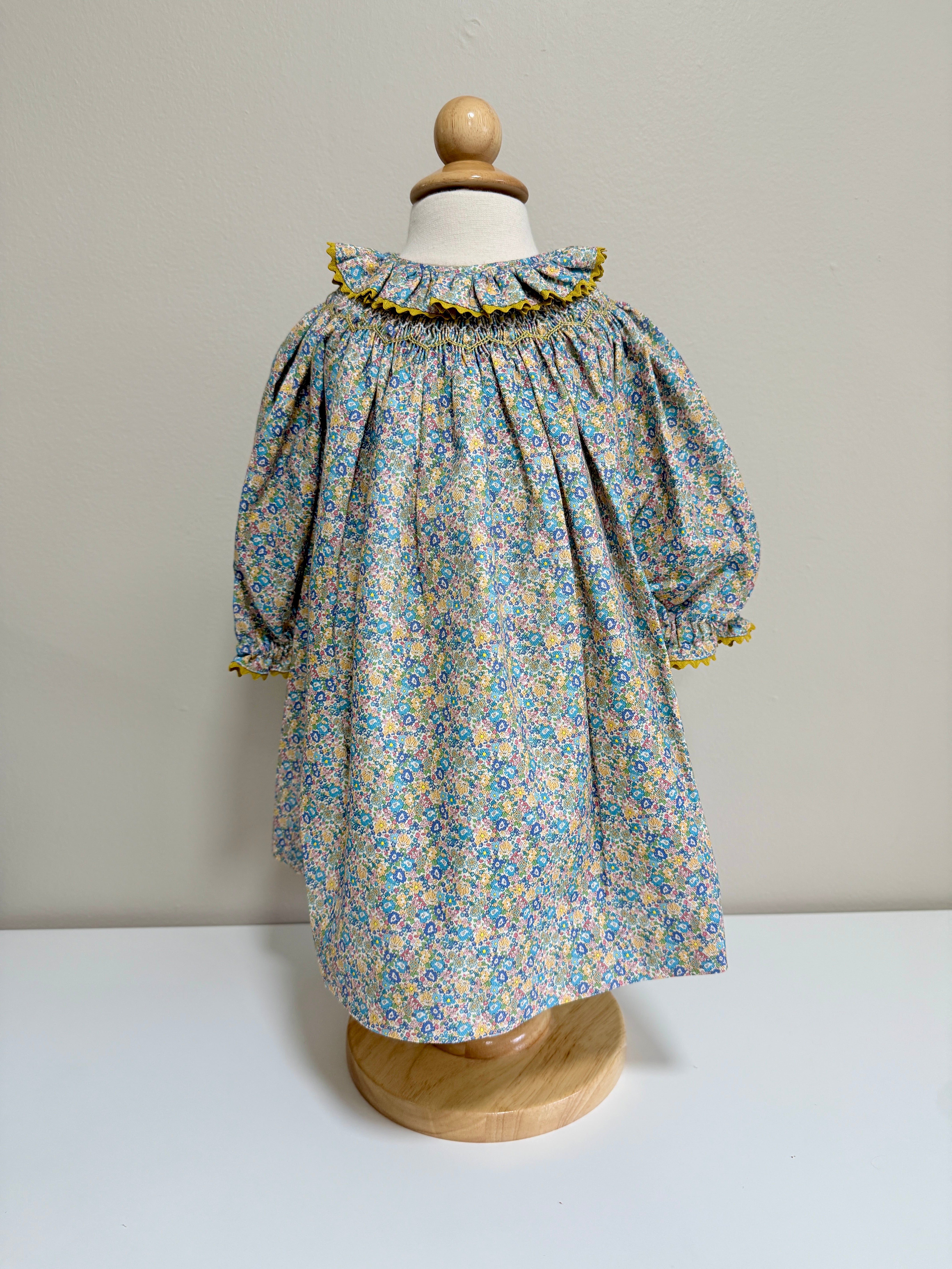 Smock Dress Ophelia Yellow